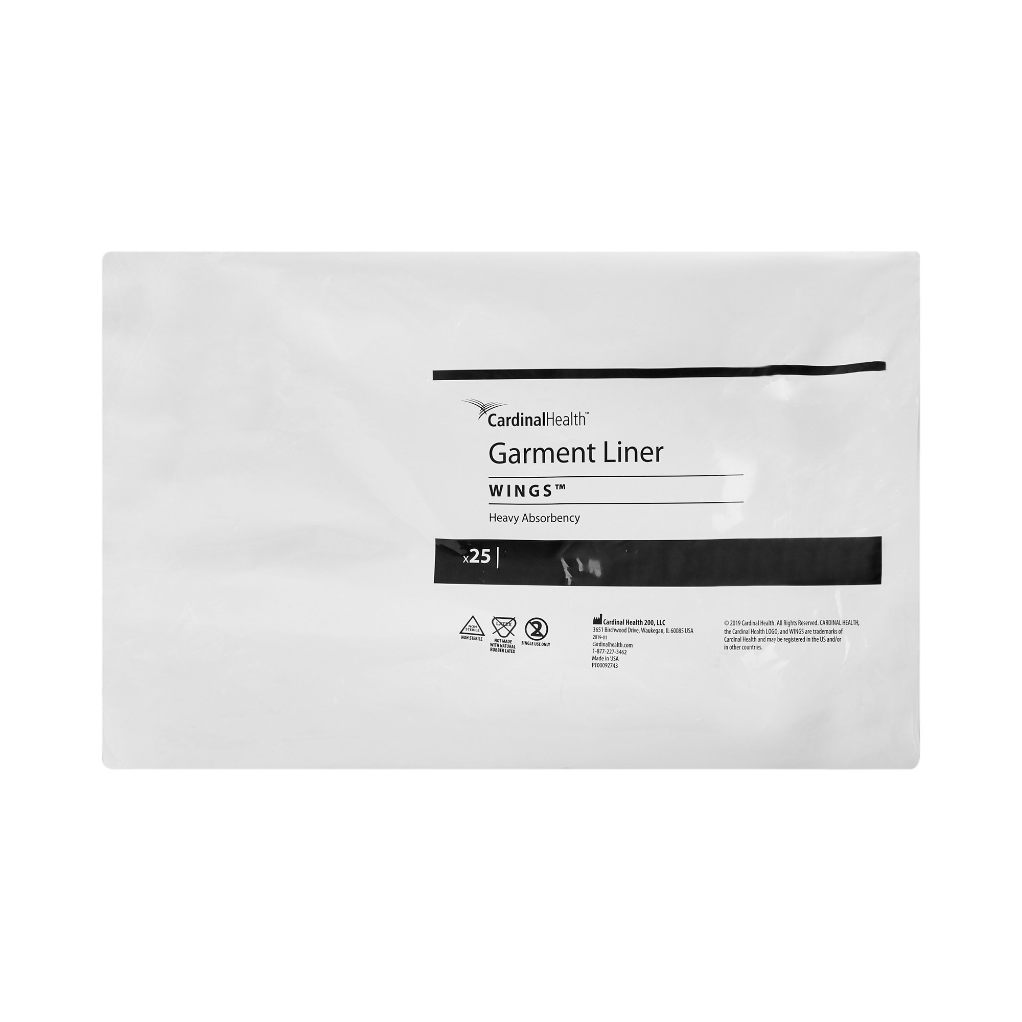 Simplicity™ Extra Heavy Incontinence Liner, 10 x 24 Inch - Image 2