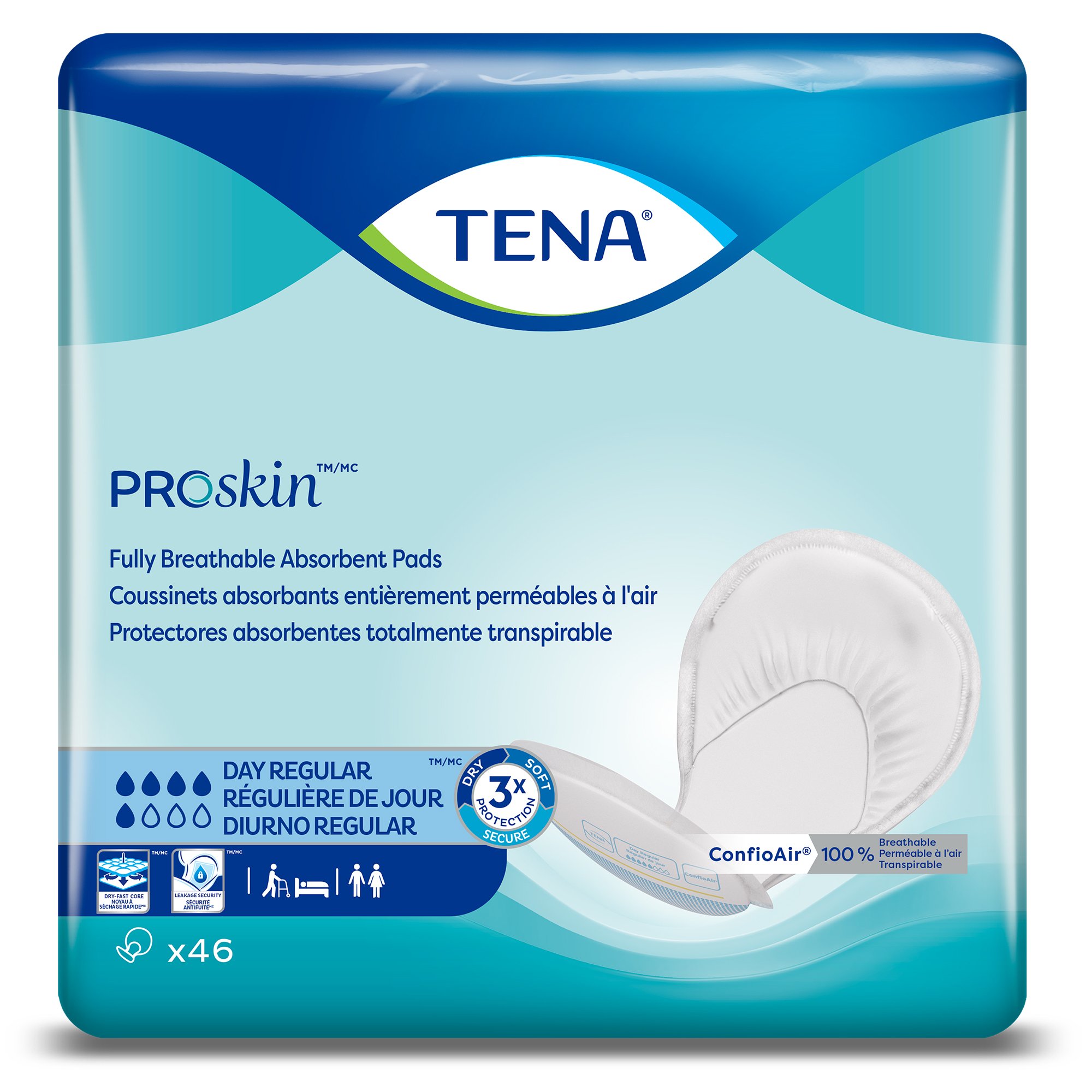 Tena® Day Regular™ Fully Breathable Absorbent Incontinence Pad