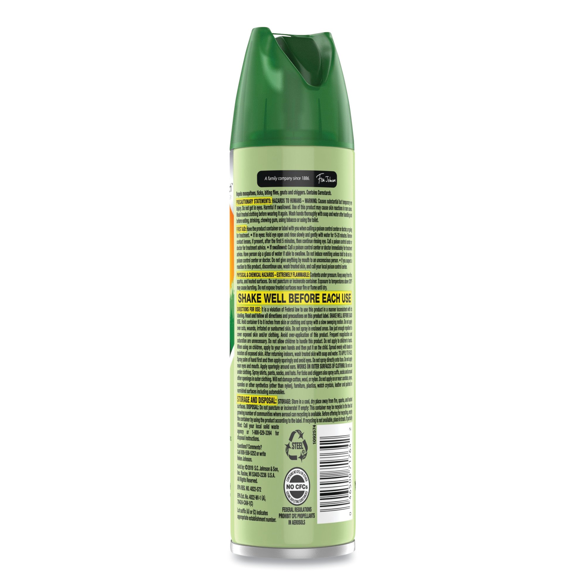 Off!® Deep Woods® Dry DEET Insect Repellent, 4-ounce spray can - Image 2