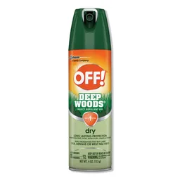 Off!® Deep Woods® Dry DEET Insect Repellent, 4-ounce spray can
