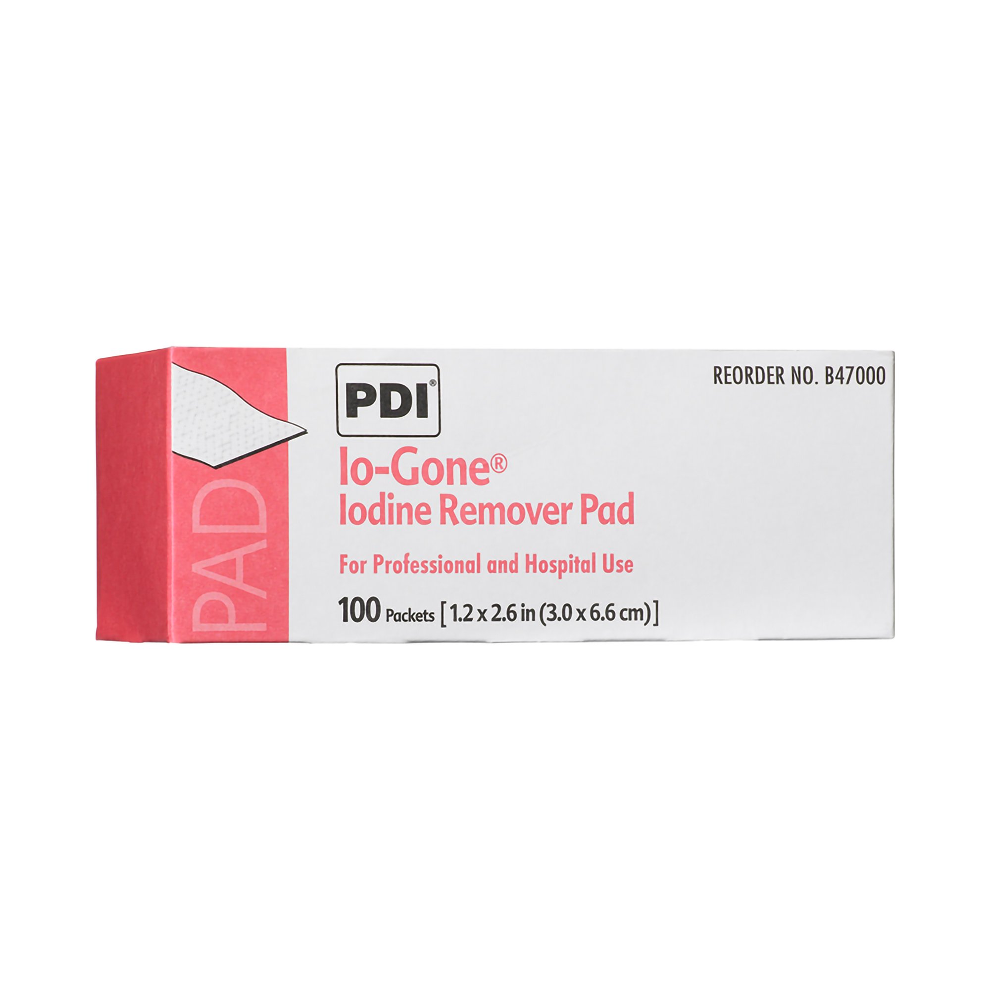 Io-Gone Iodine Removal Wipe, 3 x 6.6 centimeters - Image 2