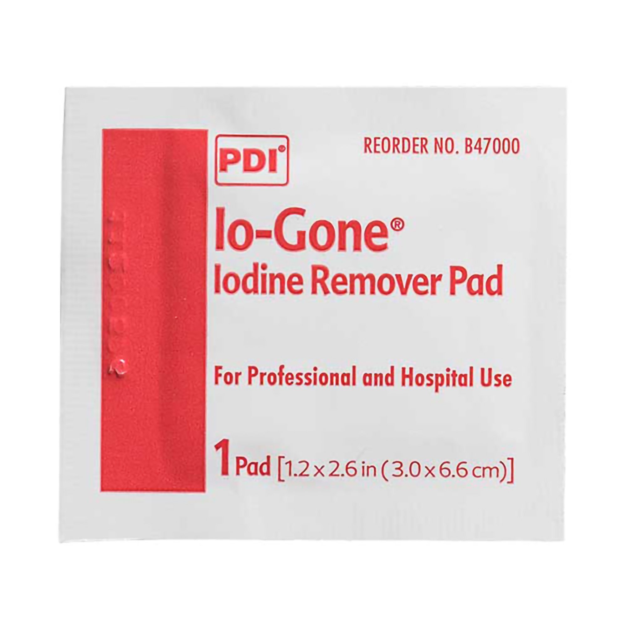 Io-Gone Iodine Removal Wipe, 3 x 6.6 centimeters - Image 3