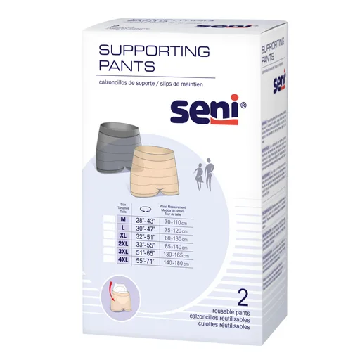 Seni® Pull On Boxer Style Knit Pant, X-Large, Unisex