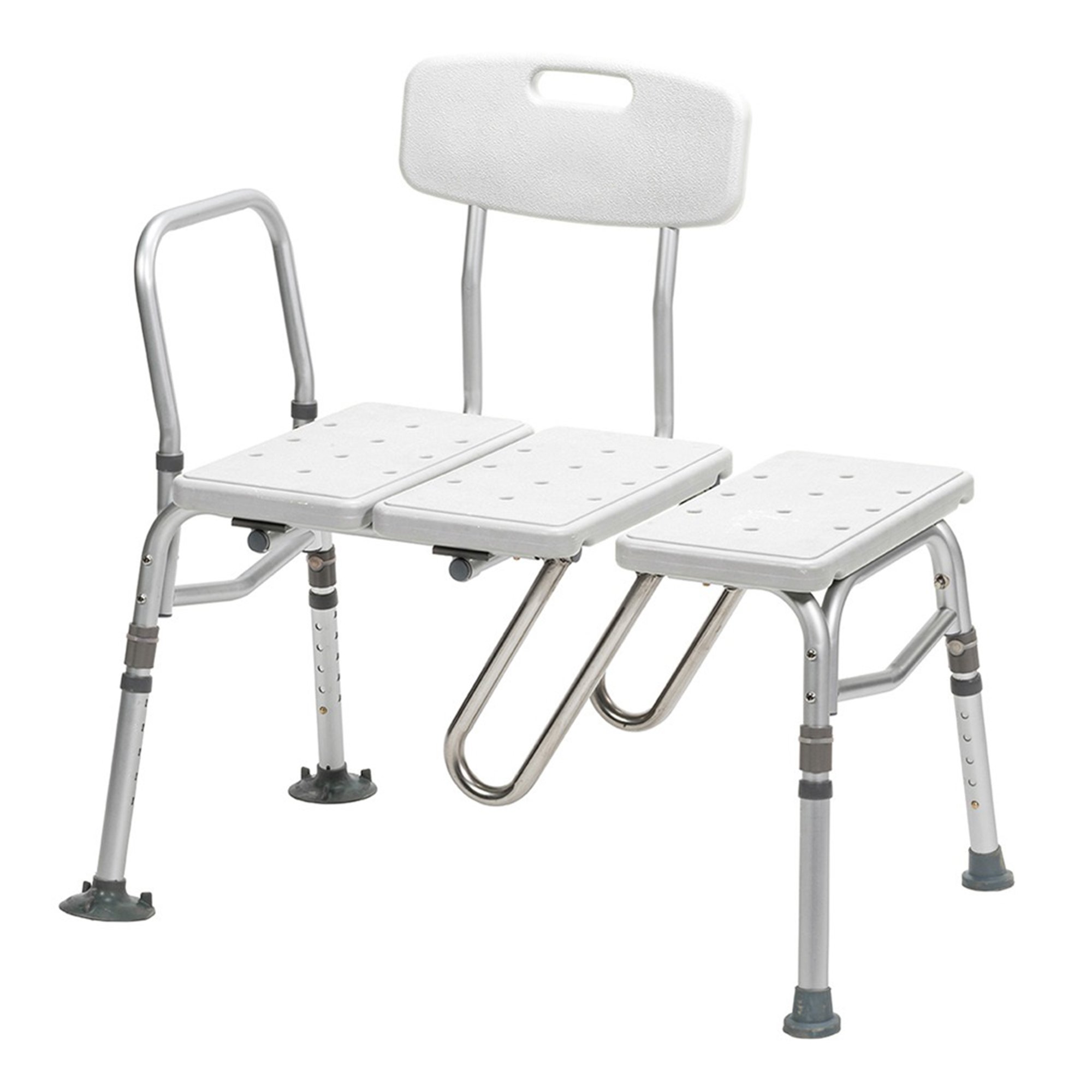 Splash Defense™ Knocked Down Bath Transfer Bench, 17½ - 22½ Seat Height - Image 2