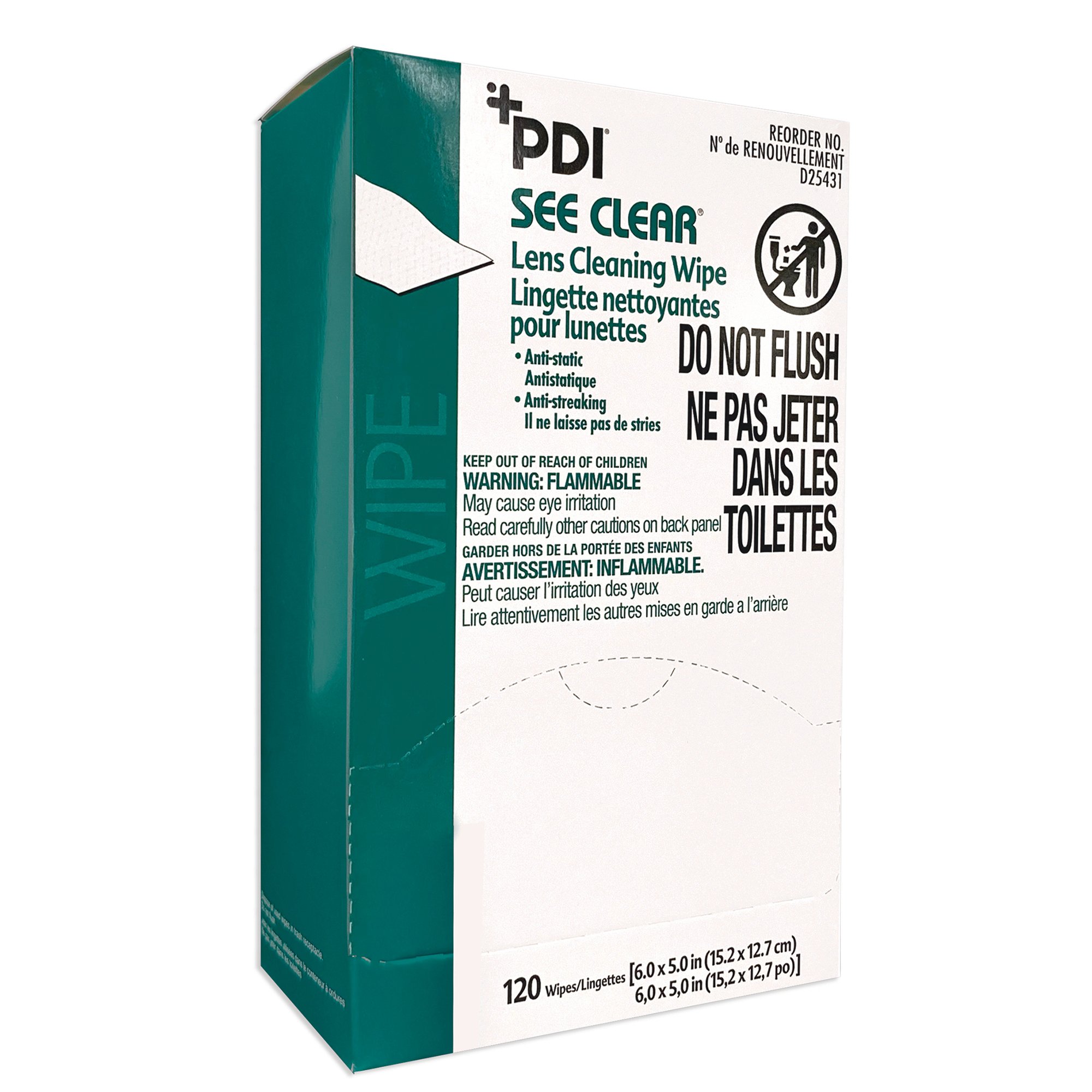 See Clear® Eye Glass Cleaning Wipes - Image 2