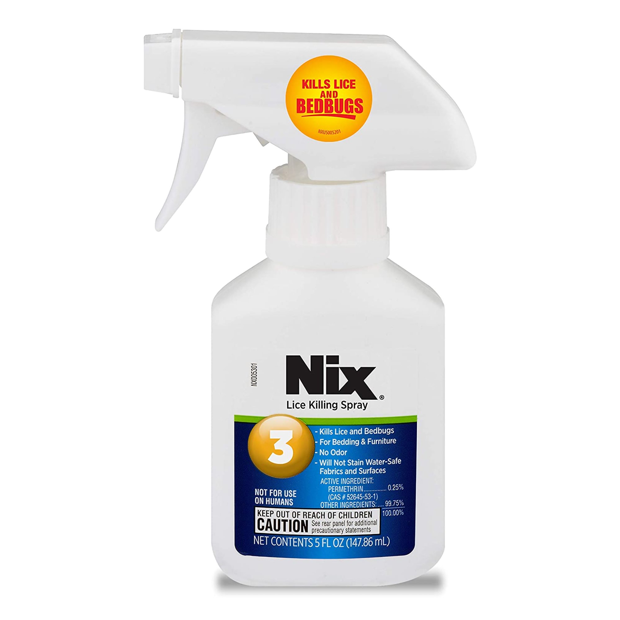 Nix® Lice Killing Furniture Treatment Spray, 5-ounce bottle