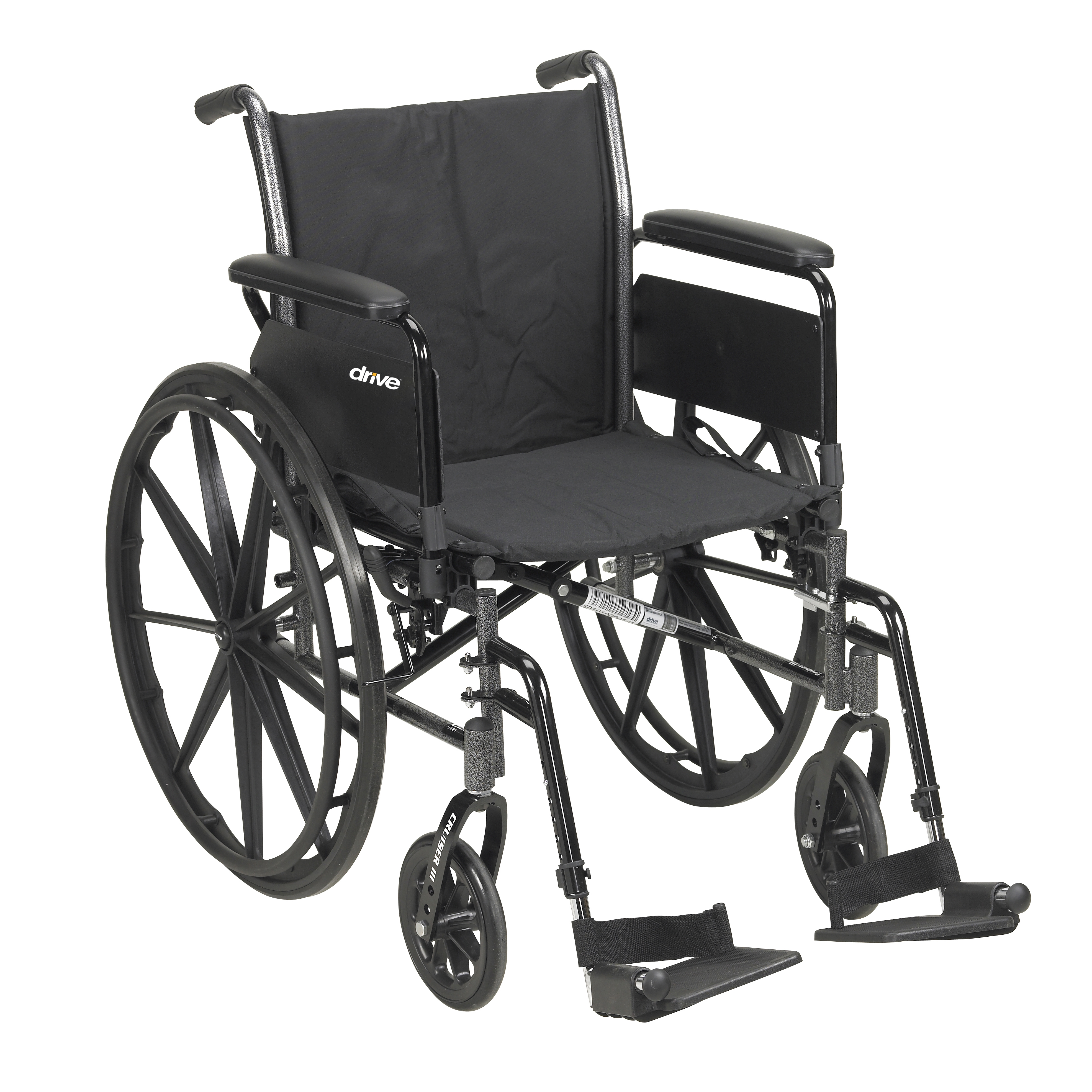drive™ Cruiser III Lightweight Wheelchair, 18-inch Seat Width