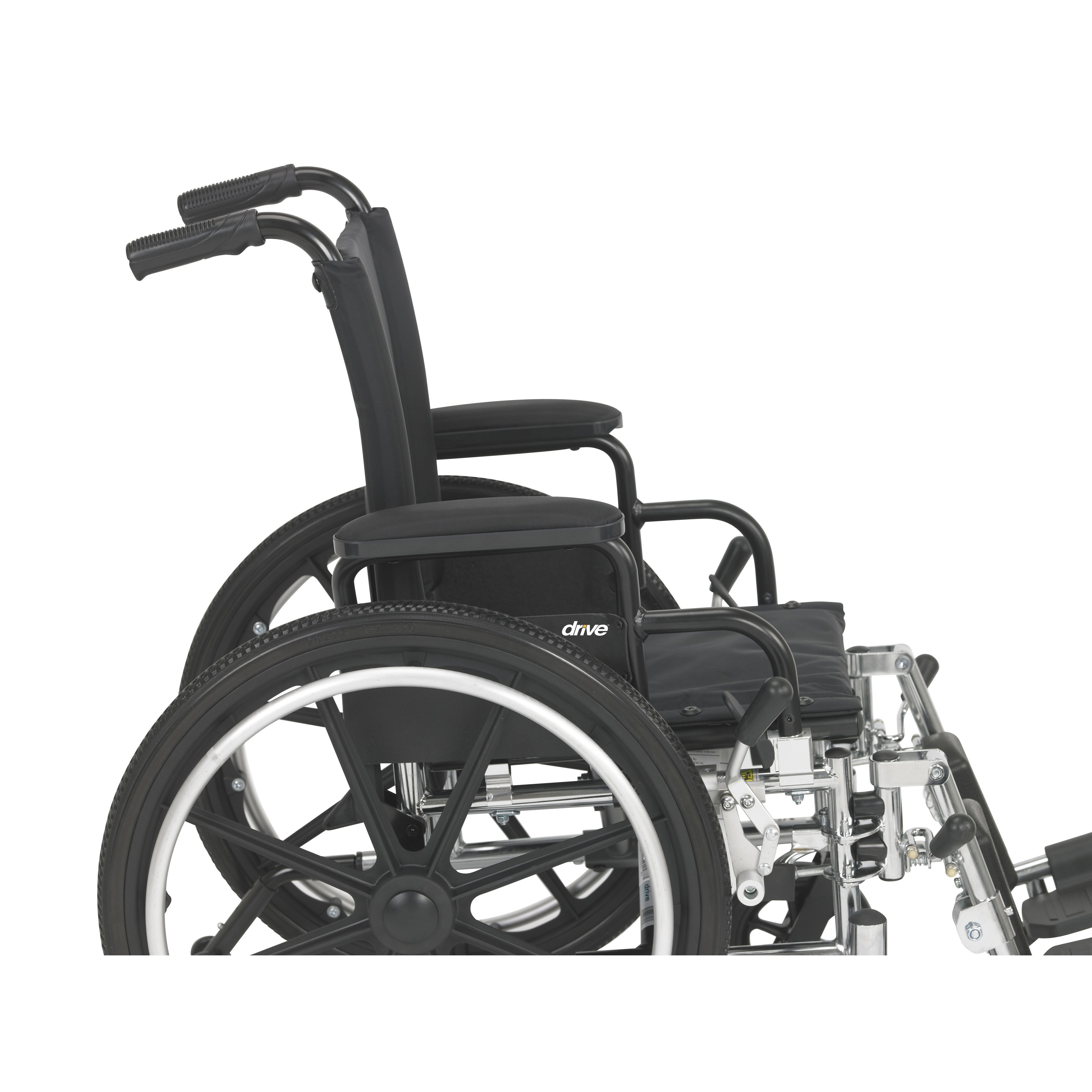 drive™ Viper Lightweight Wheelchair, 14-Inch Seat Width - Image 2