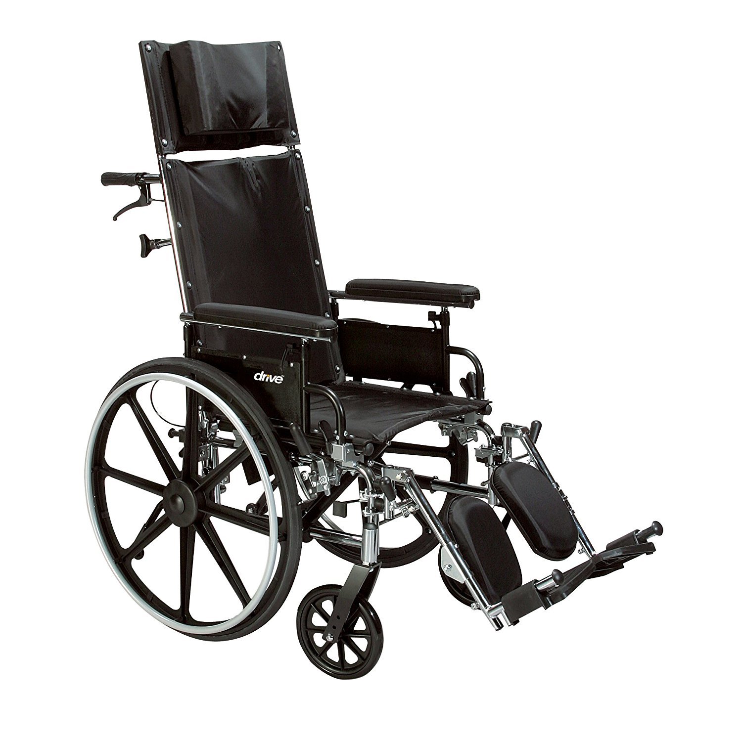 drive™ Viper Plus Reclining Wheelchair, 16-Inch Seat Width
