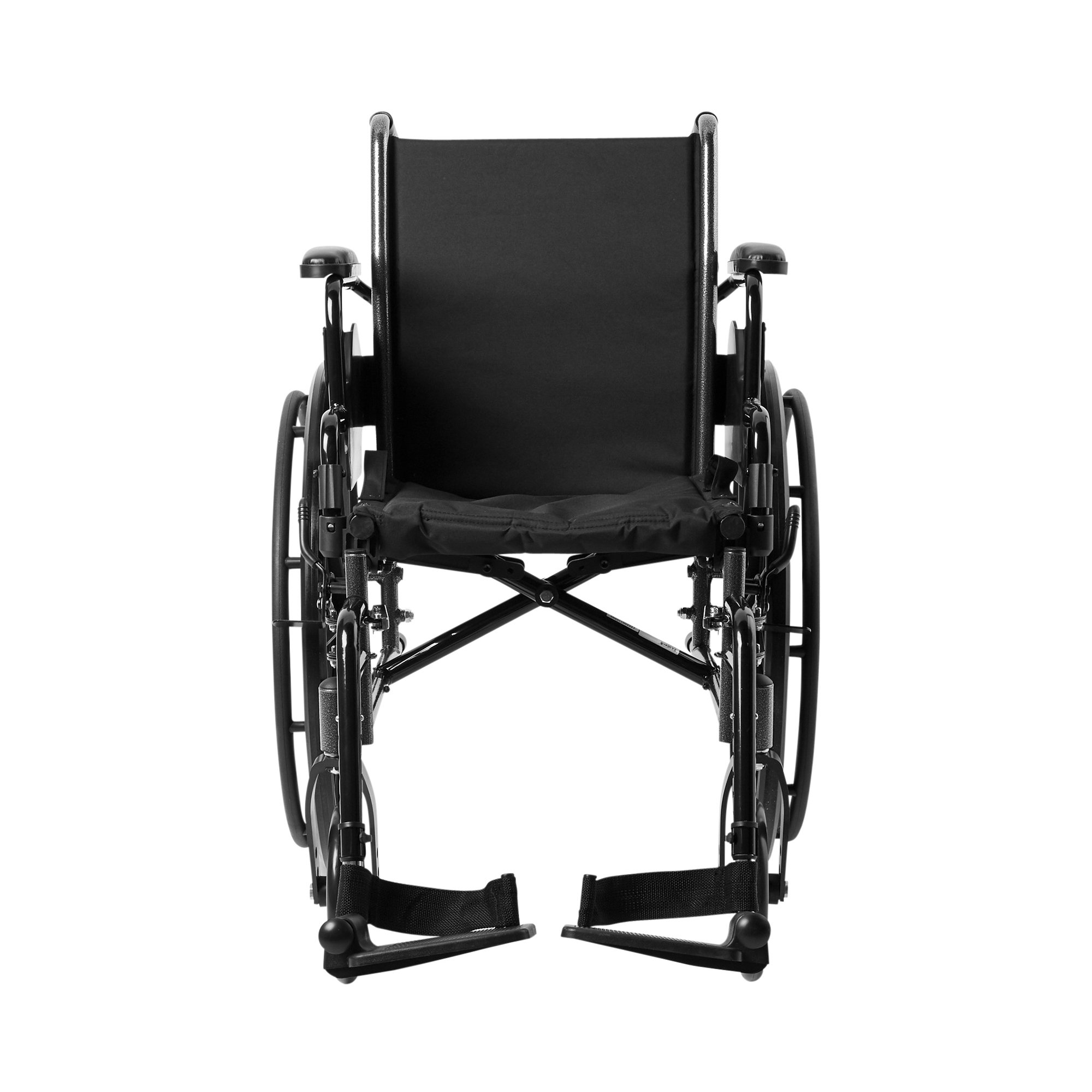 McKesson Lightweight Wheelchair, 16 Inch Seat Width - Image 2