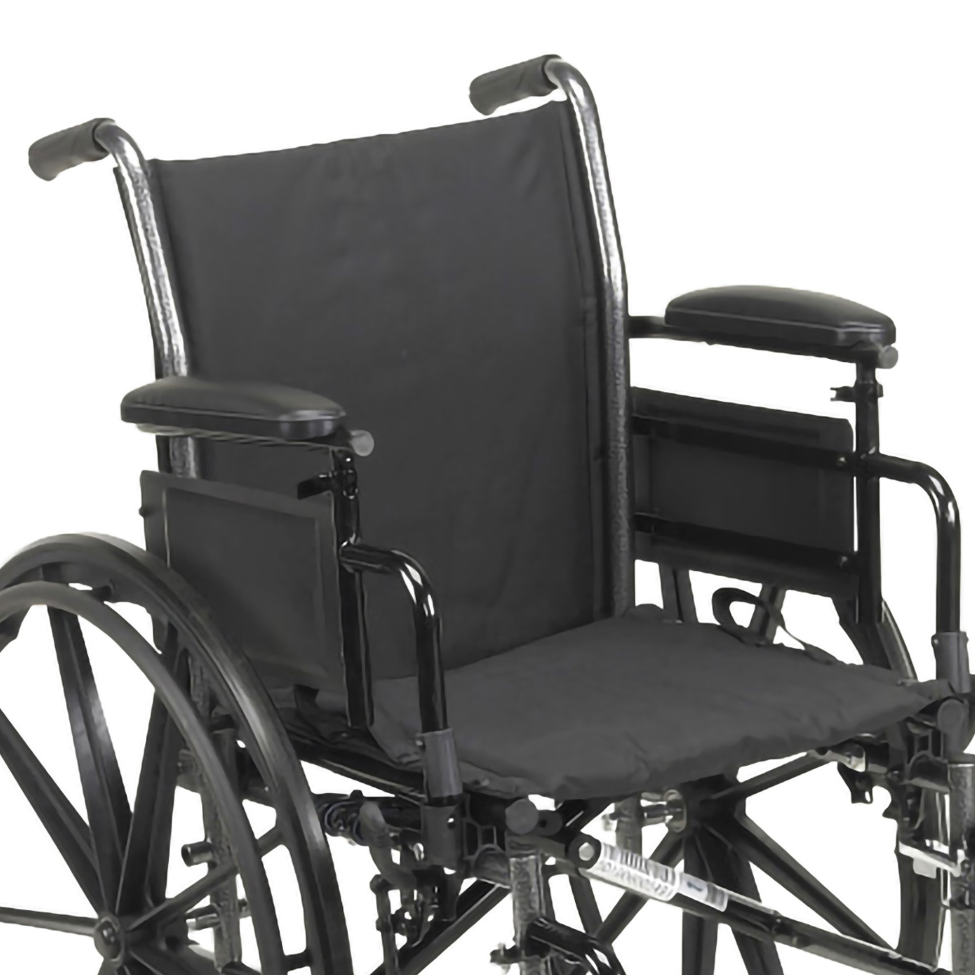 McKesson Manual Lightweight Wheelchair, 18 Inch Seat Width - Image 4