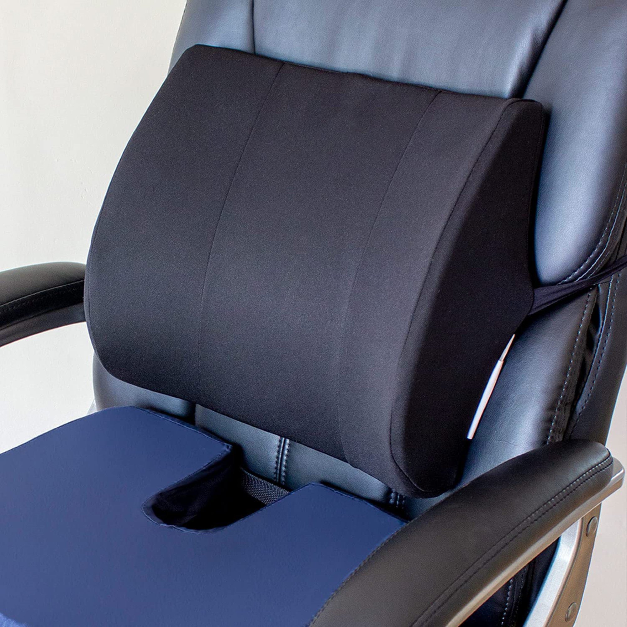 DMI® Lumbar Seat Cushion, Black, 14 x 13 x 3 in. - Image 6