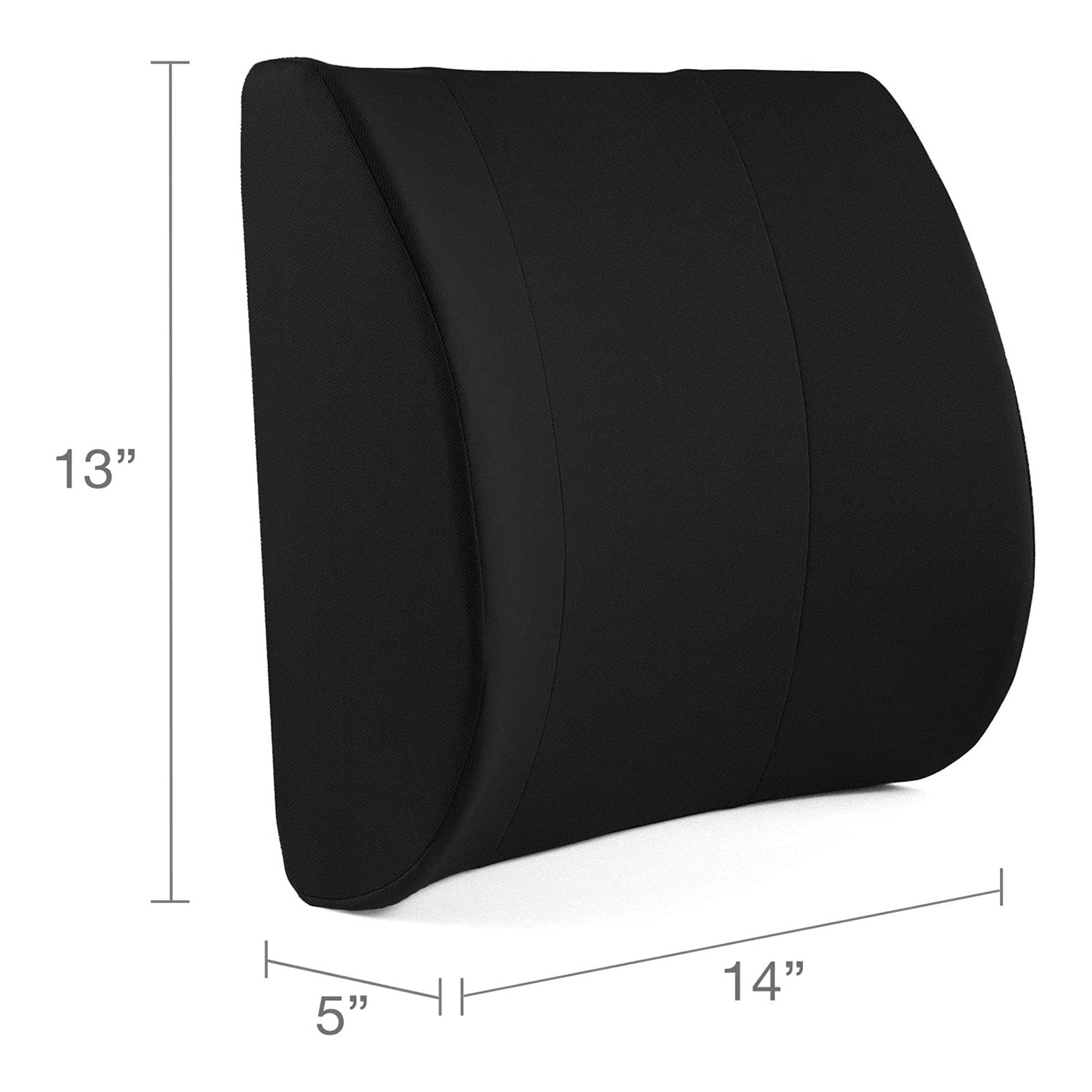 DMI® Lumbar Seat Cushion, Black, 14 x 13 x 3 in. - Image 5