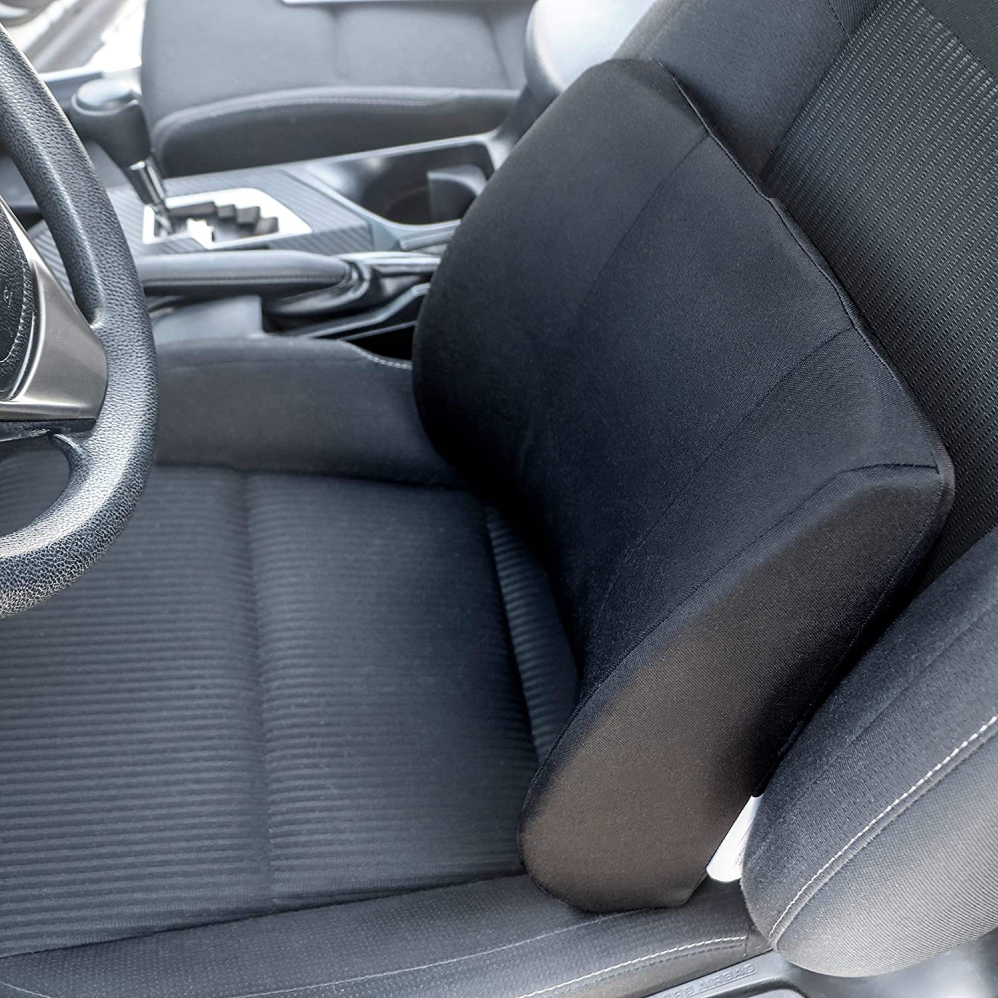 DMI® Lumbar Seat Cushion, Black, 14 x 13 x 3 in. - Image 9