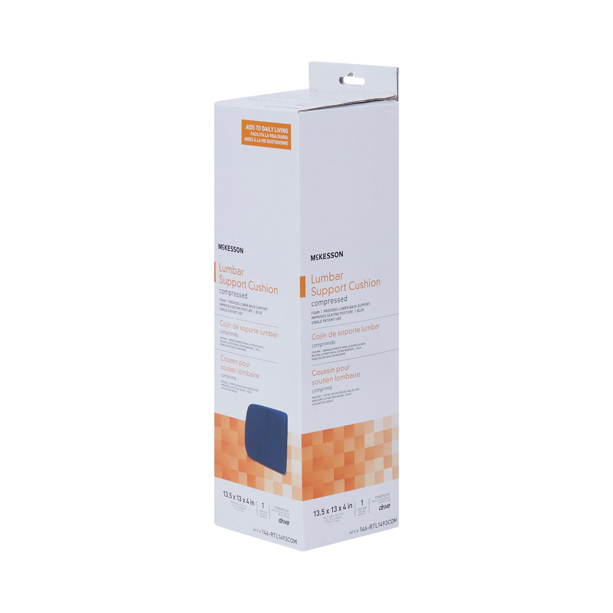 McKesson Compressed Lumbar Support Cushion - Image 3