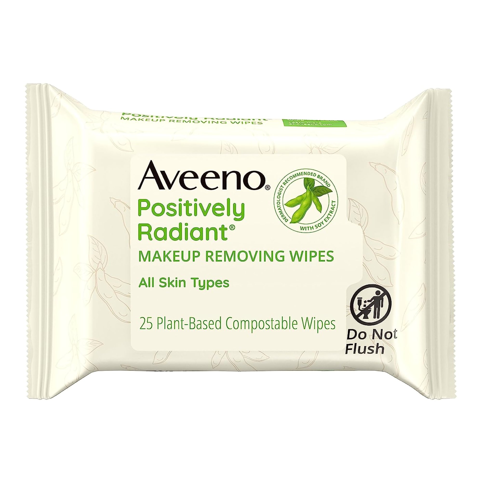 Aveeno® Positively Radiant® Makeup Removing Wipes Scented