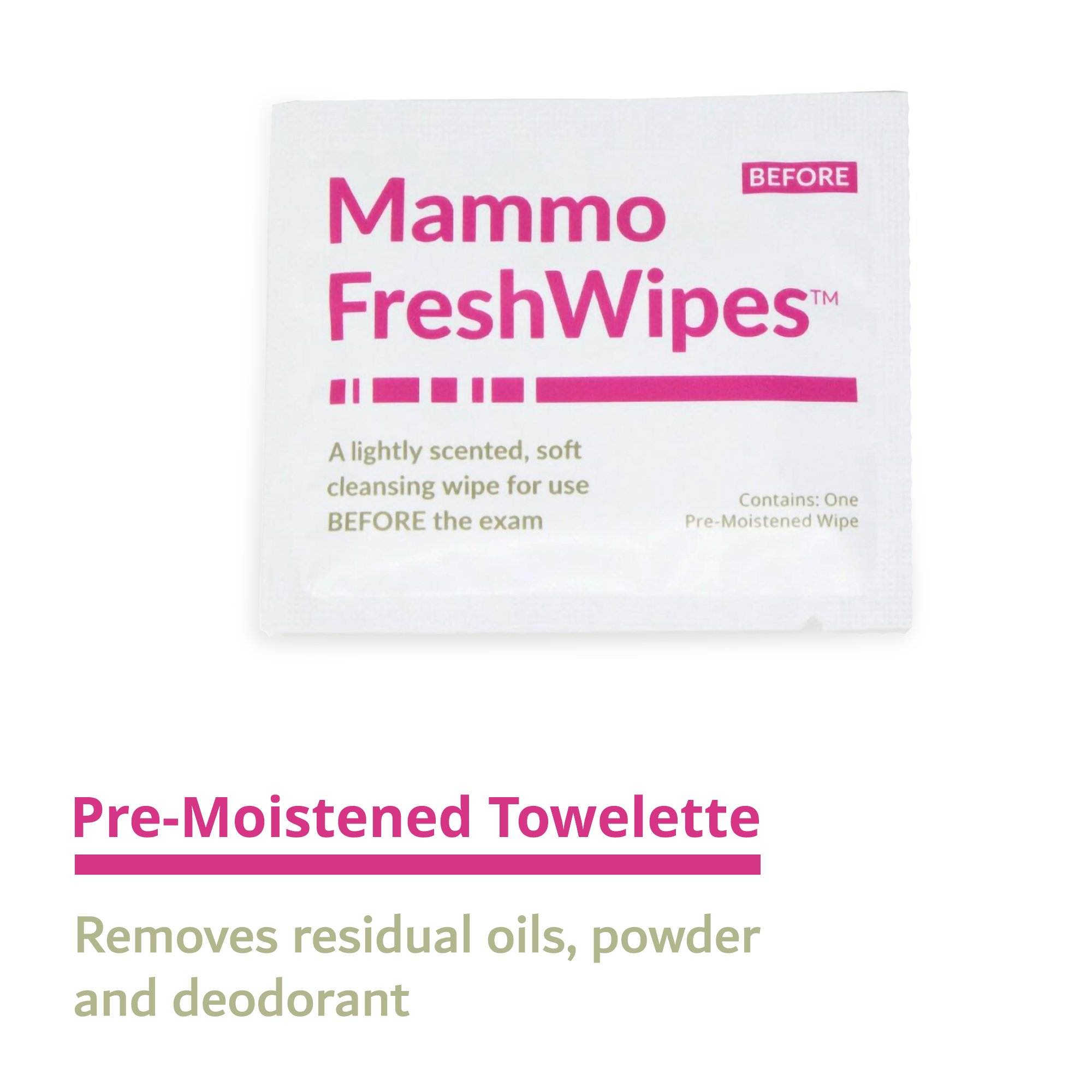 Mammo Freshwipes™ Mammography Cleansing Towelette - Image 4