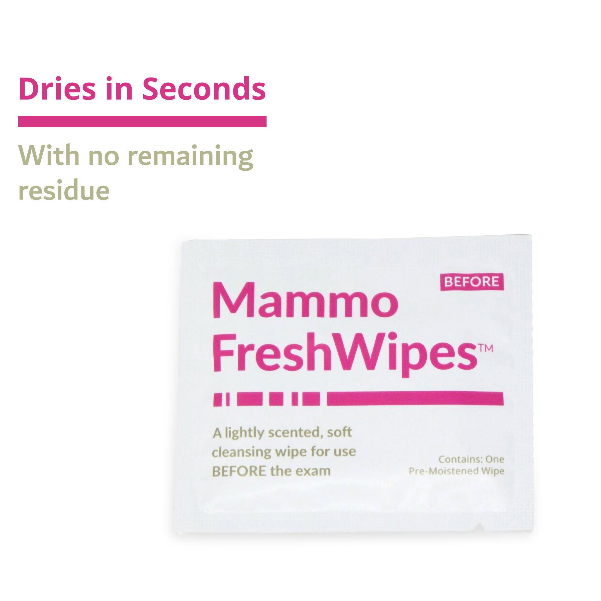 Mammo Freshwipes™ Mammography Cleansing Towelette - Image 5