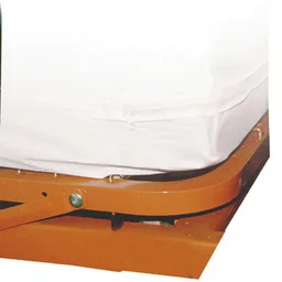 drive™ Zippered Vinyl Twin Mattress Cover, 36 x 80 x 6 in., White