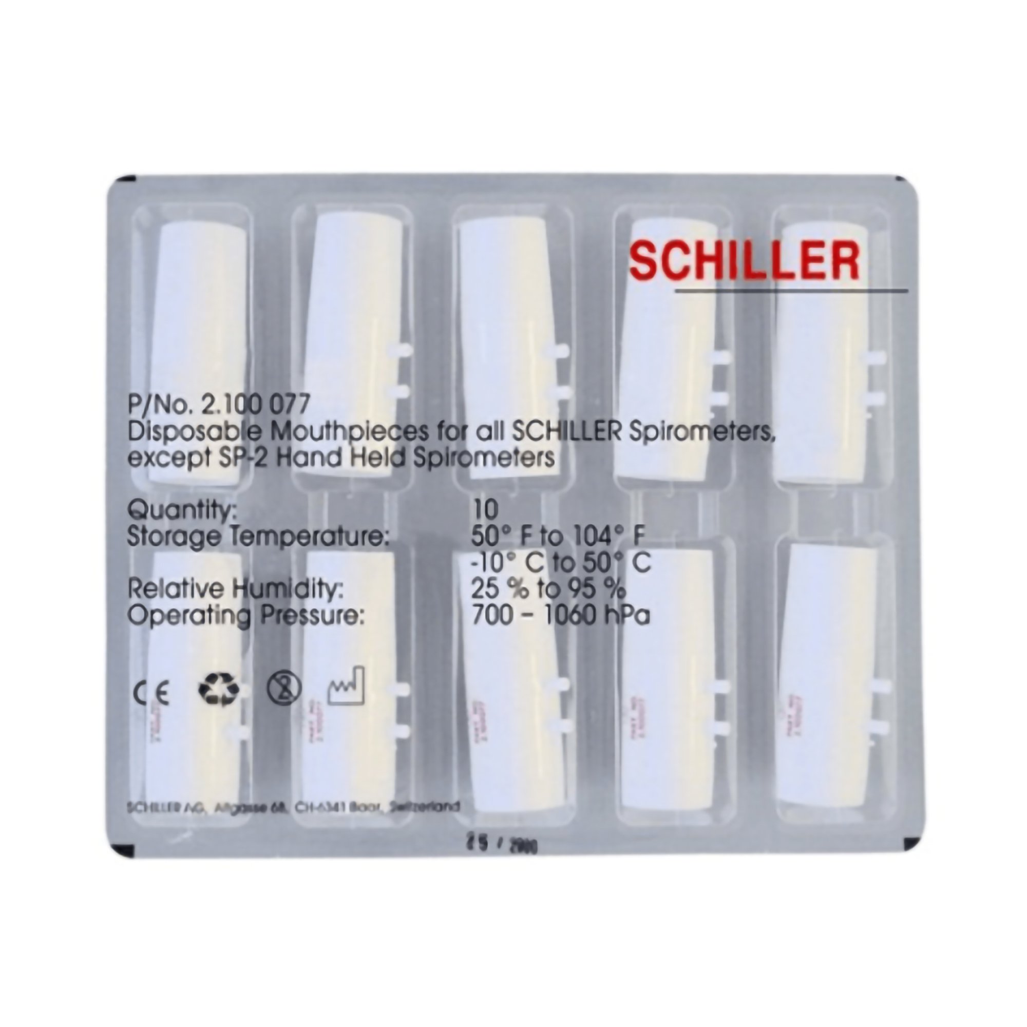 Schiller America Spirometer Mouthpiece - Image 3