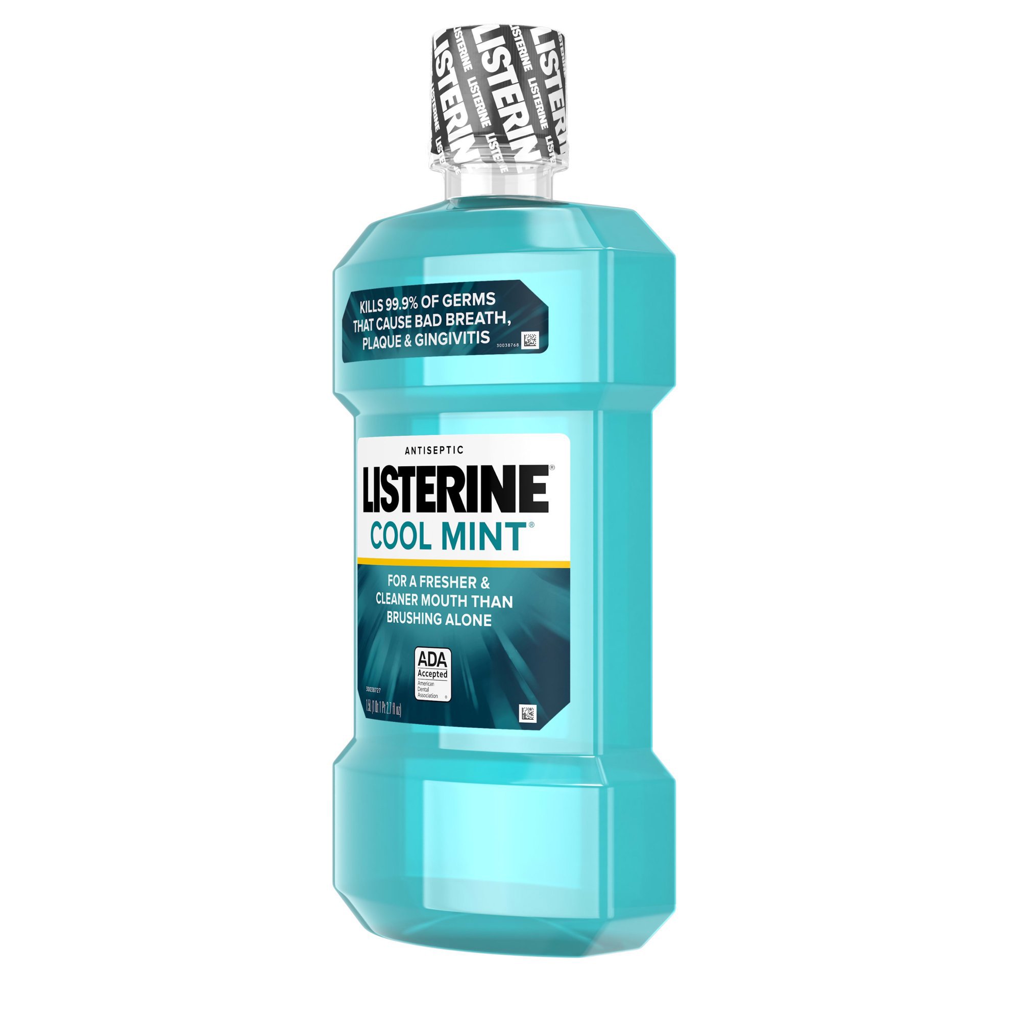 Listerine® Cool Mint Antiseptic Mouthwash, 1.5 Liter - Image 3