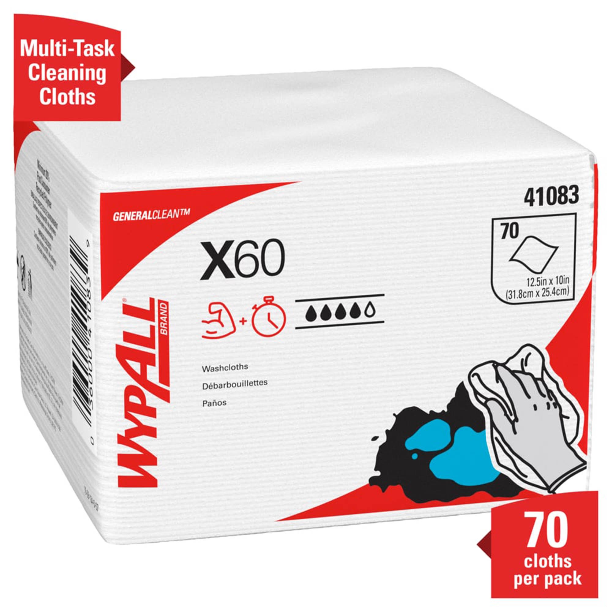 WypAll® X60 Multipurpose Task Wipe