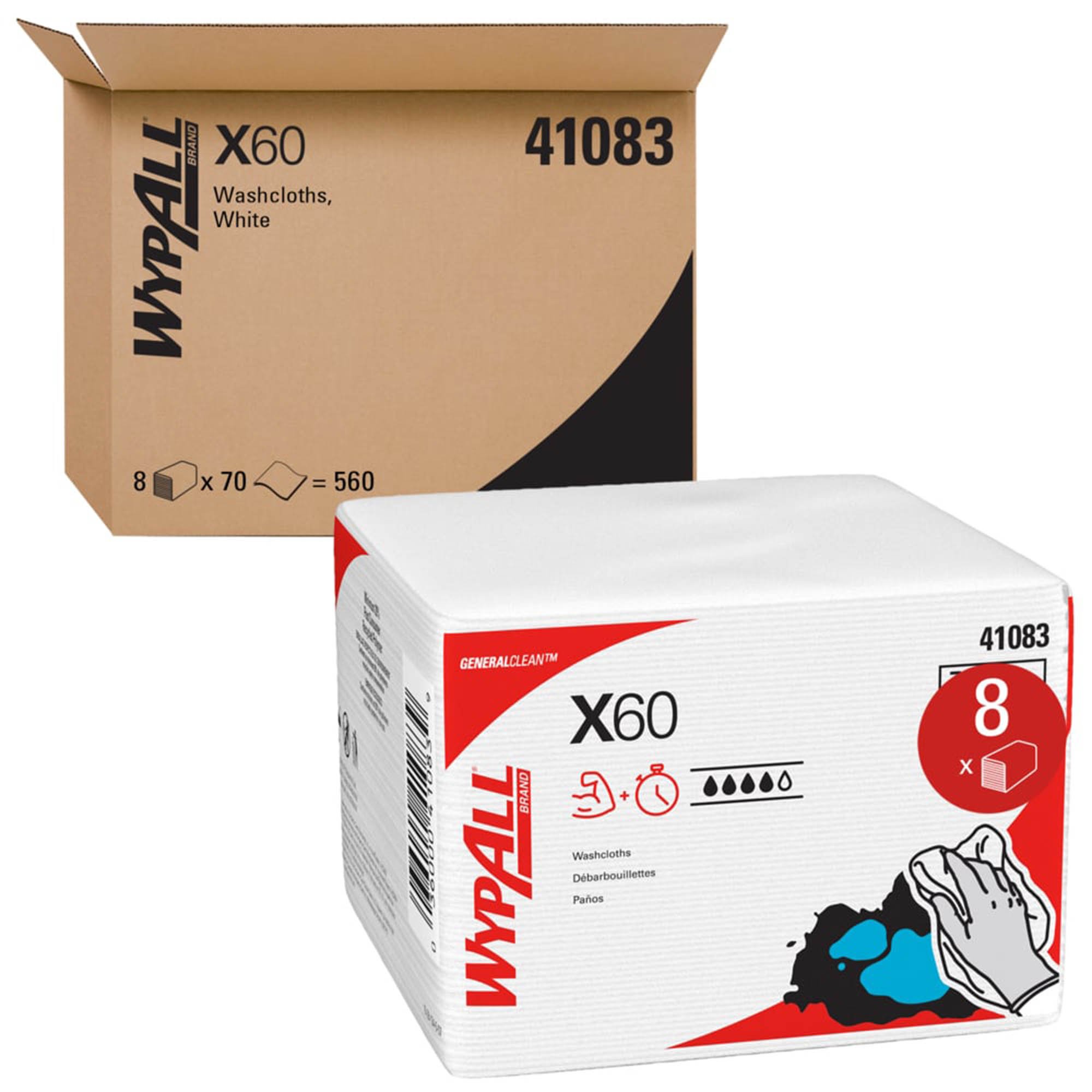 WypAll® X60 Multipurpose Task Wipe - Image 3