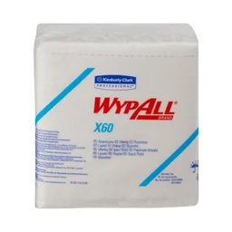 WypAll® X60 Task Wipe, Quarter Fold