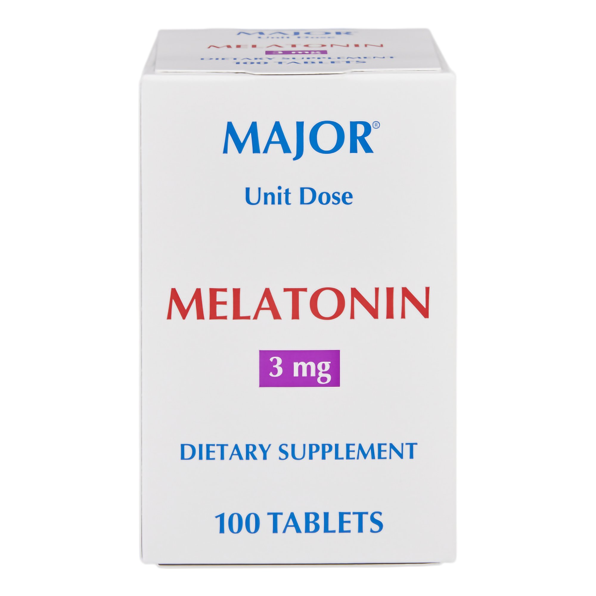Major® 3-milligram Melatonin, Individually Wrapped Tablets