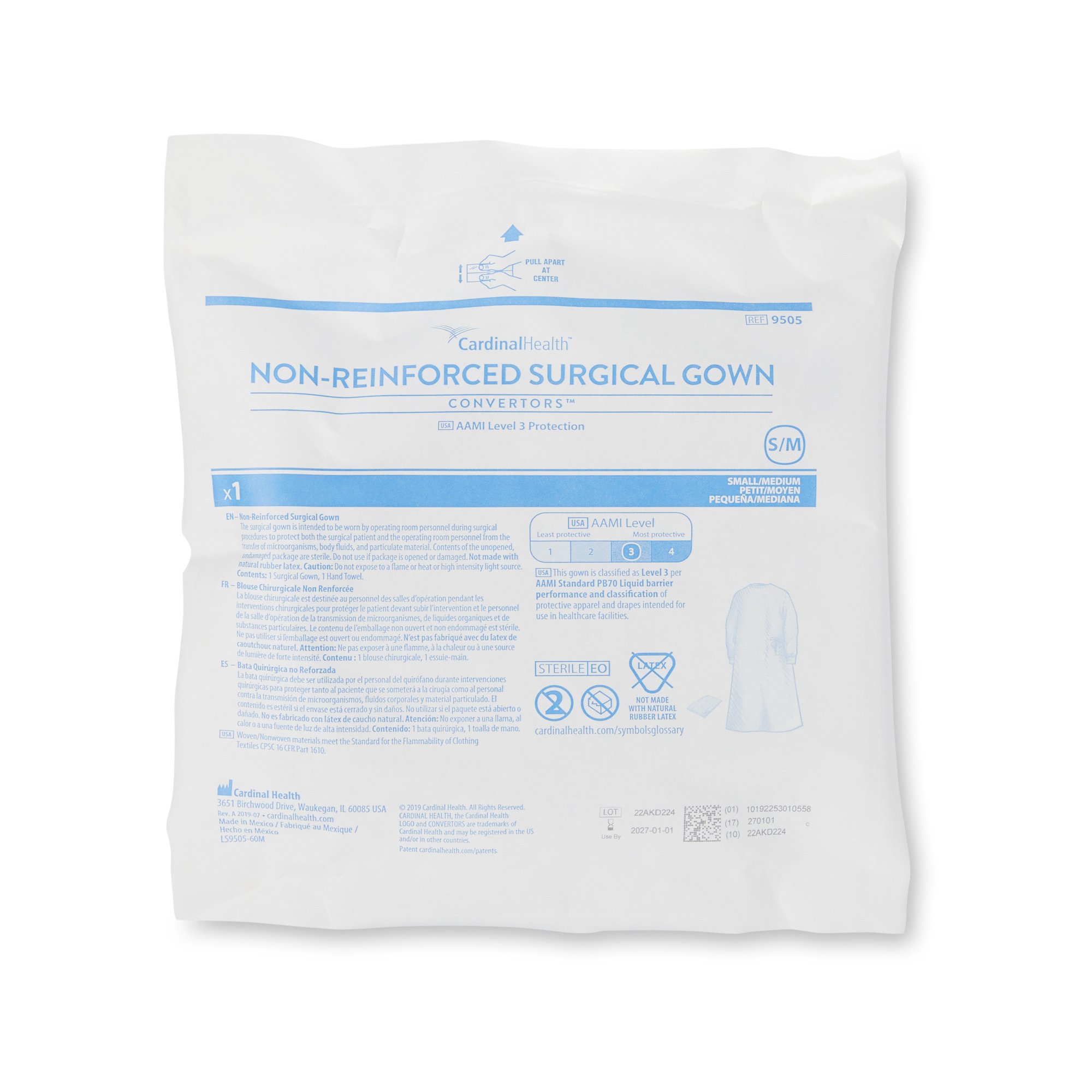 Astound® Nonreinforced Surgical Gown with Towel - Image 3