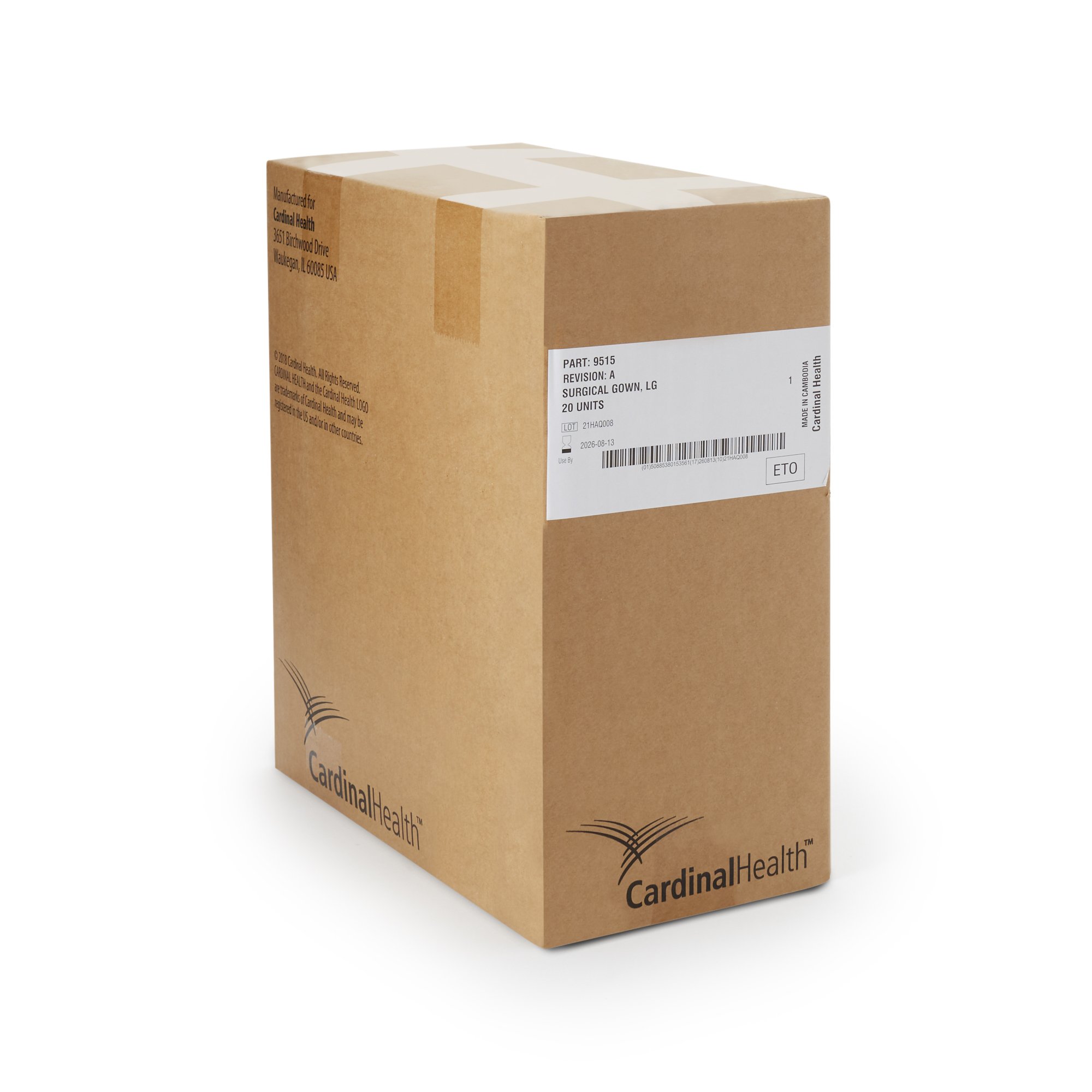 Cardinal Health Astound nonreinforced Surgical Gown With Towel - Image 9