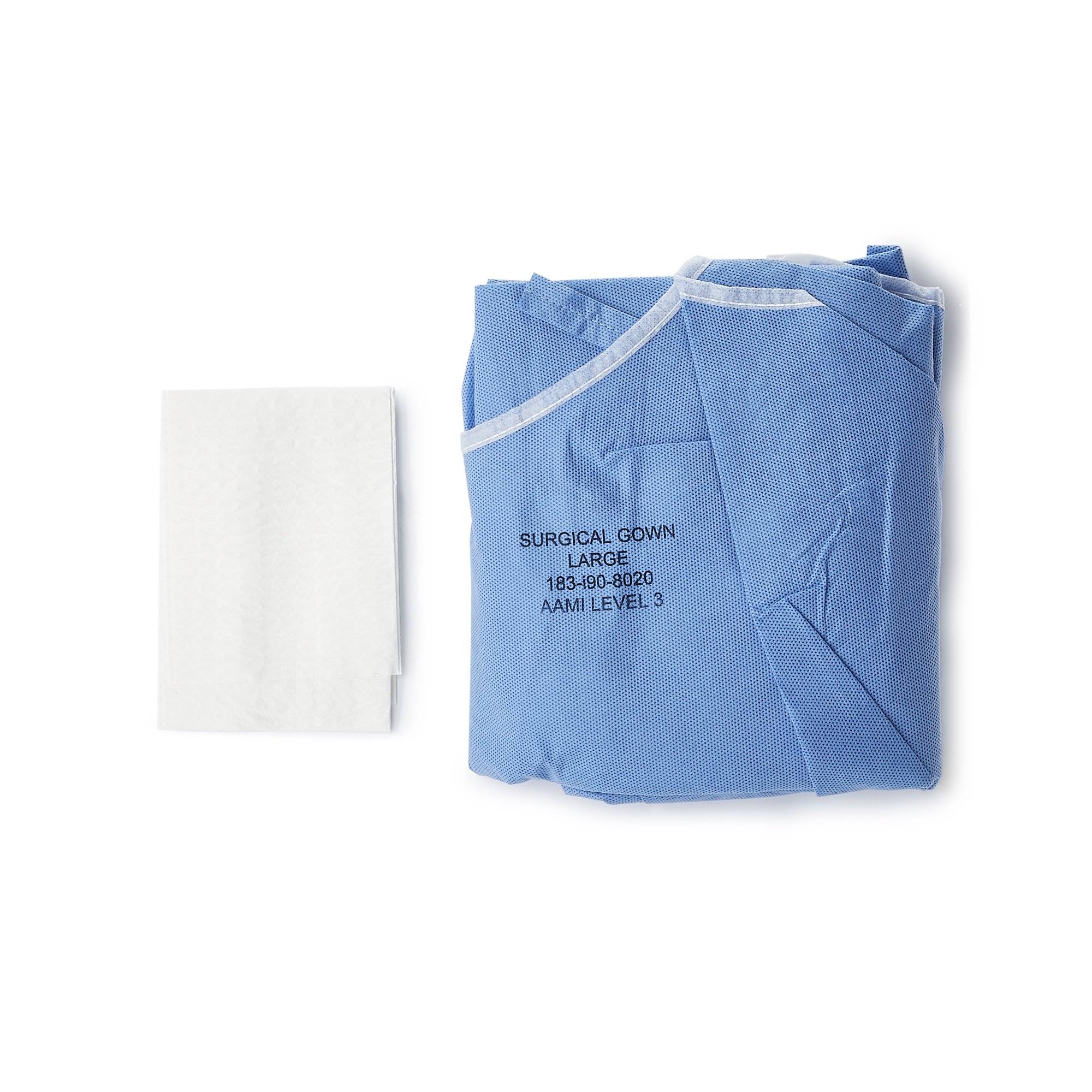 McKesson Nonreinforced Surgical Gown with Towel - Image 4