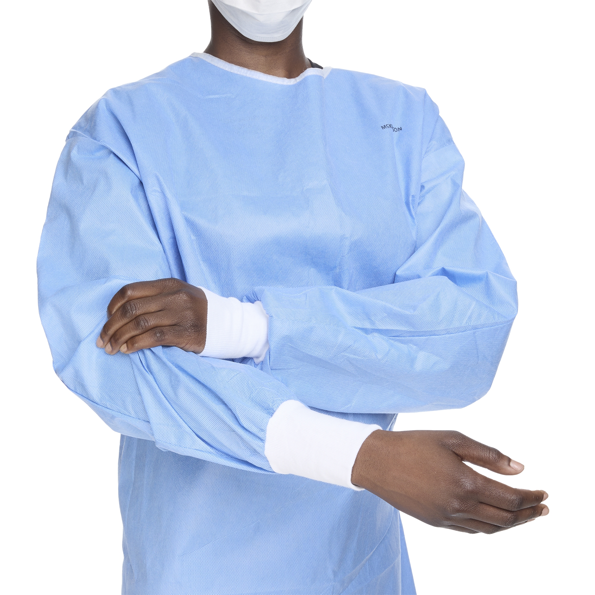 McKesson Nonreinforced Surgical Gown with Towel - Image 3