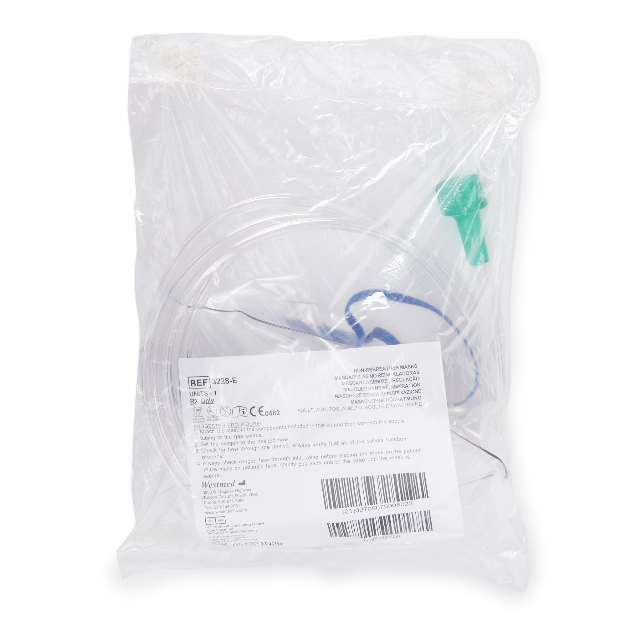 McKesson Non-Rebreather Oxygen Mask - Image 2