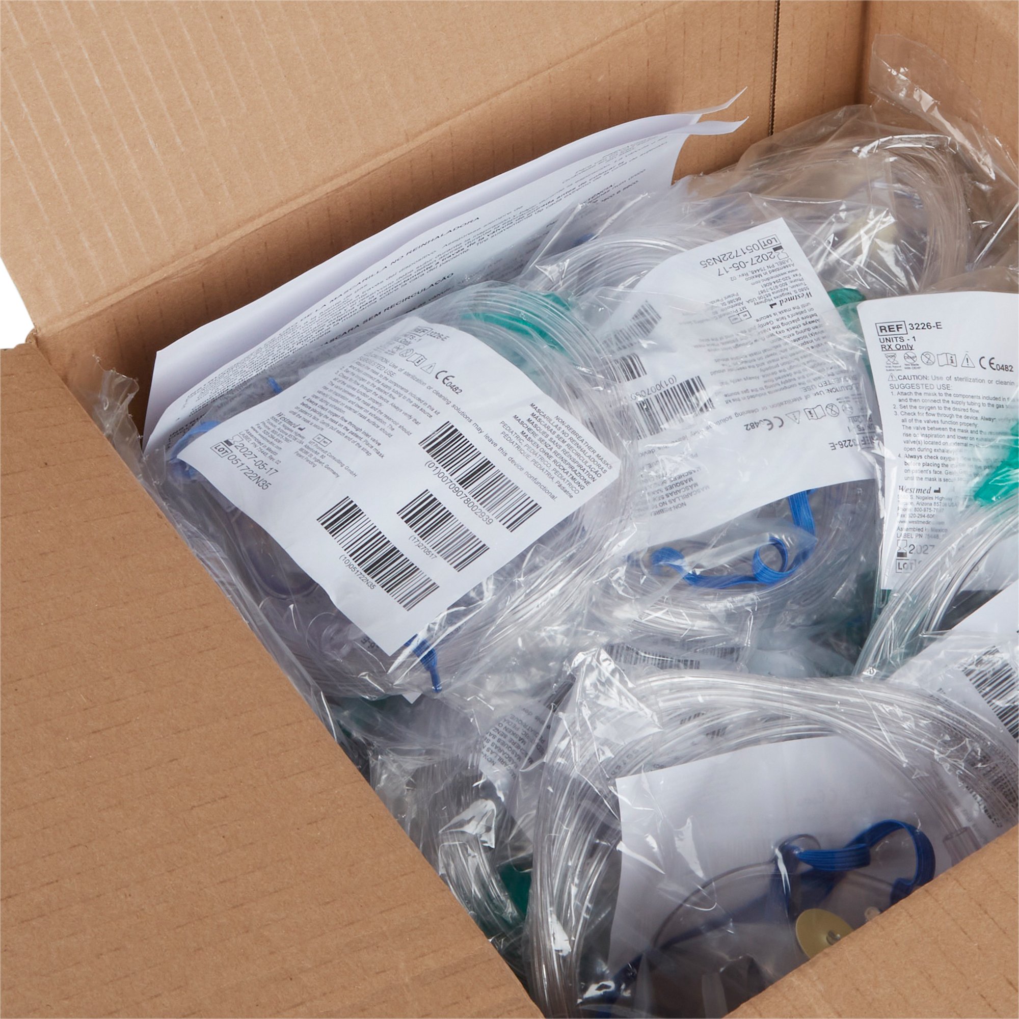 McKesson Nonrebreather Oxygen Mask, Pediatric - Image 6