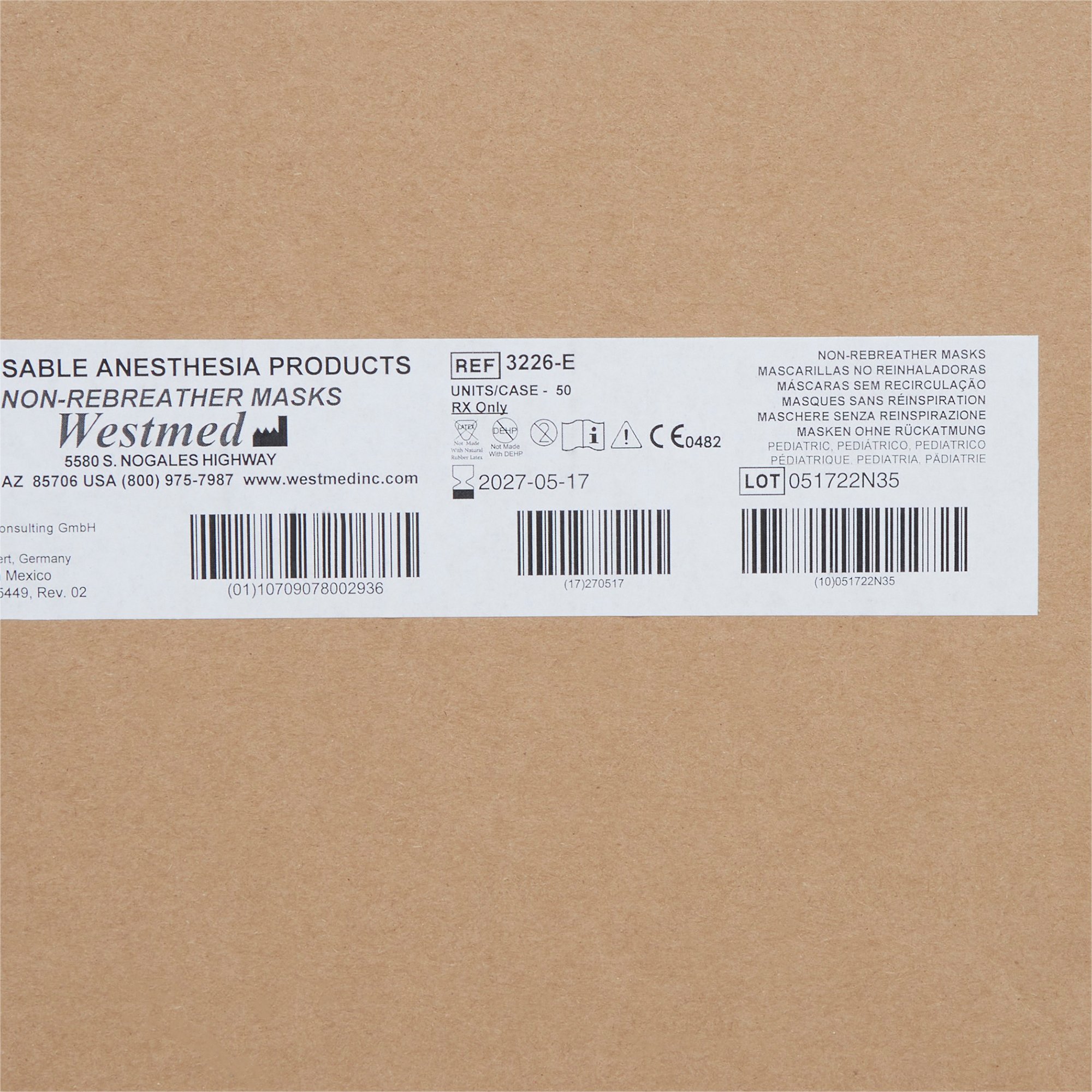 McKesson Nonrebreather Oxygen Mask, Pediatric - Image 8