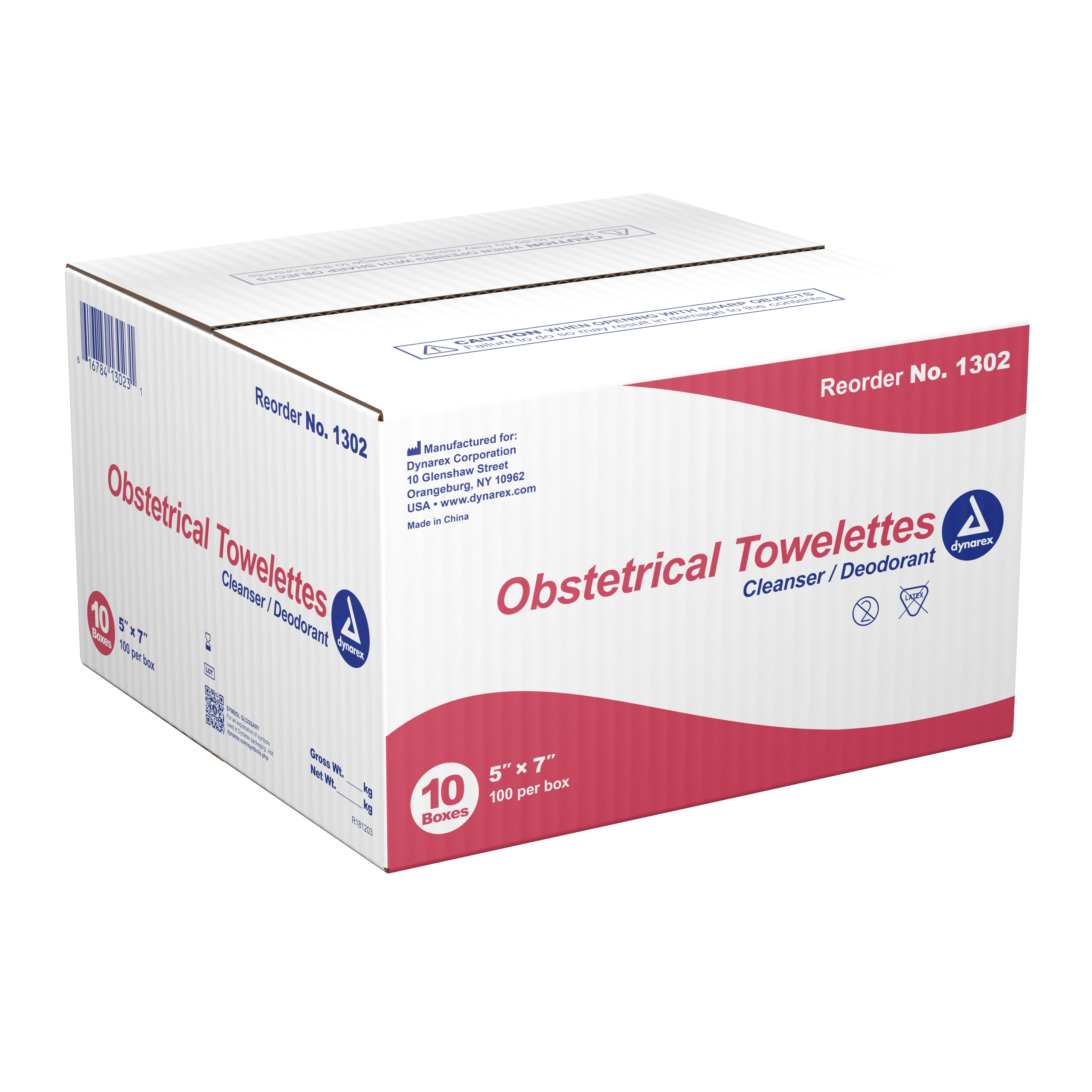 dynarex® Scented Obstetrical Towelettes, Individual Packets - Image 3