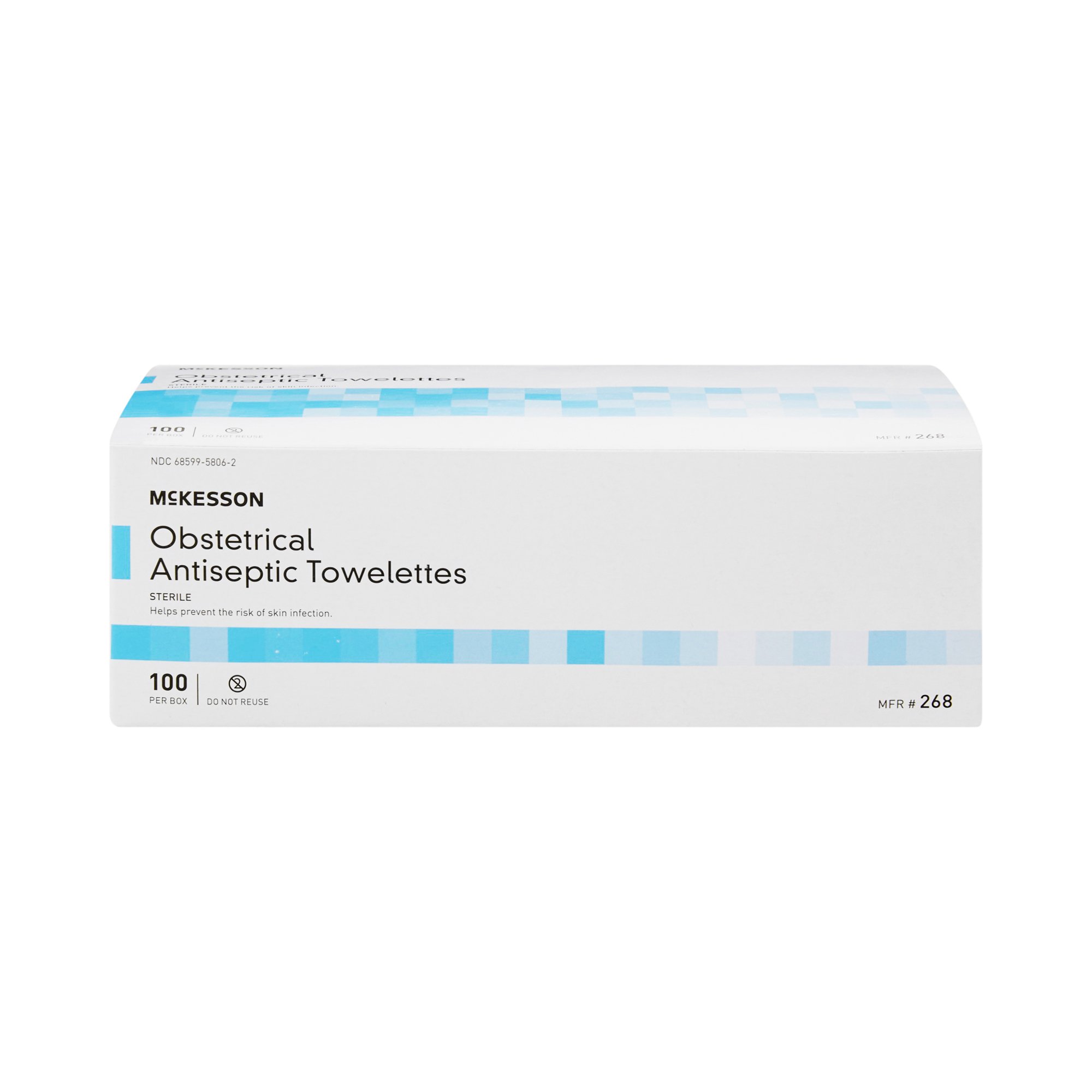 McKesson Obstetrical Antiseptic Skin Wipes - Image 3