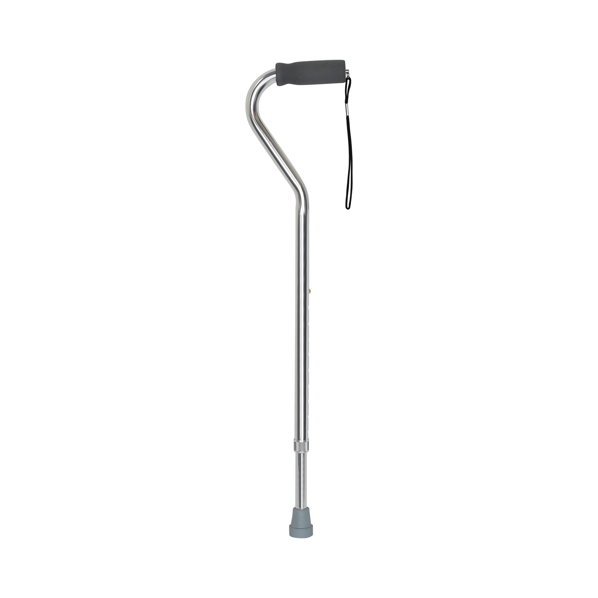 McKesson Aluminum Offset Cane, 30 - 39 Inch Height