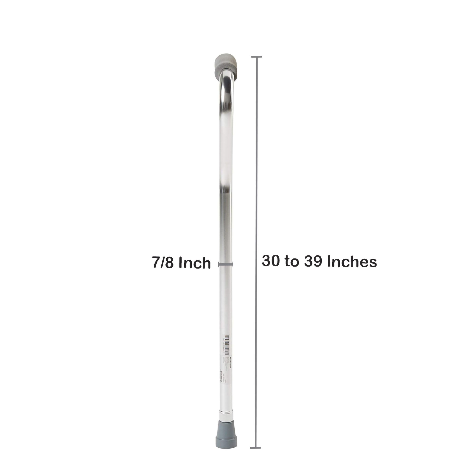 McKesson Aluminum Offset Cane, 30 - 39 Inch Height - Image 4