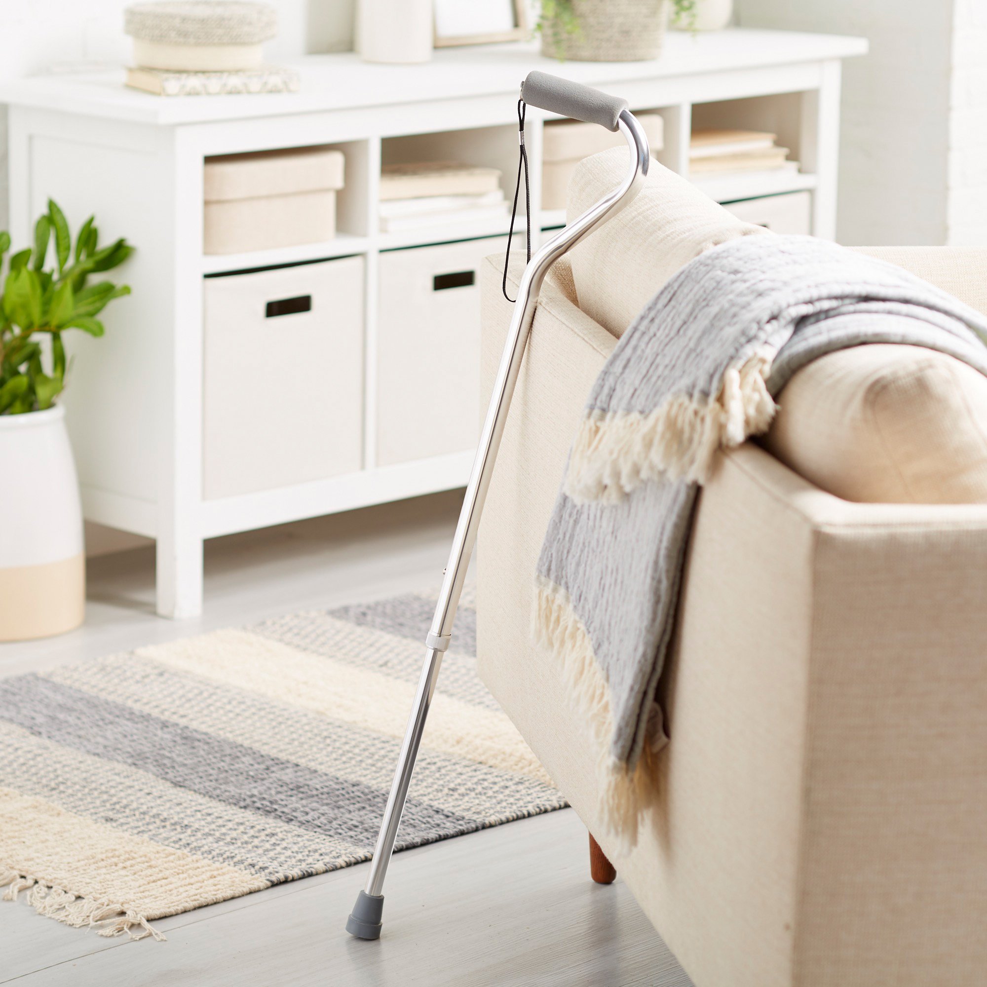 McKesson Aluminum Offset Cane, 30 - 39 Inch Height - Image 5