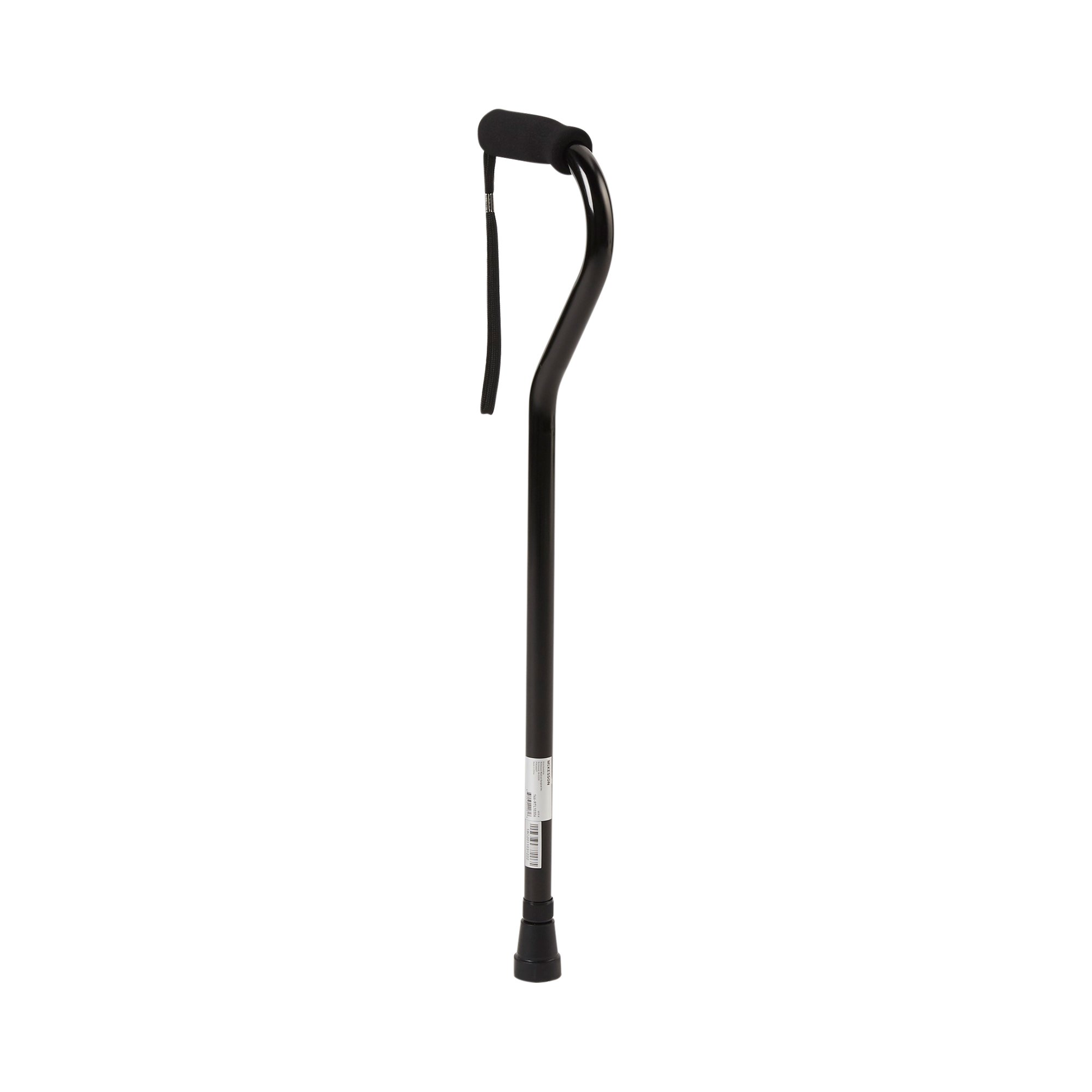 McKesson Black Aluminum Offset Cane, 30 - 39 Inch Height - Image 3
