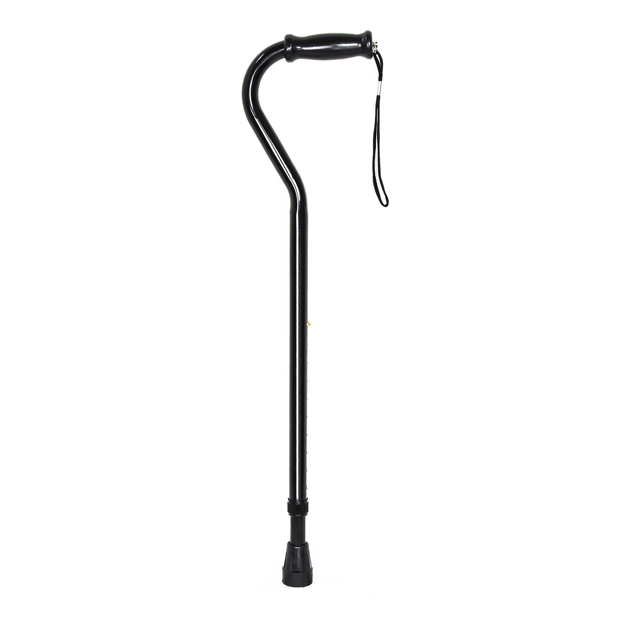 McKesson Steel Offset Cane, 29¾ - 37¾ Inch Height