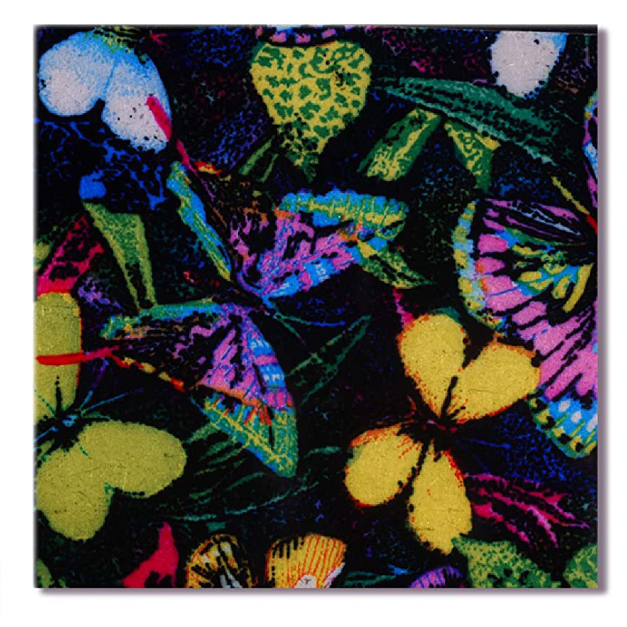 Nova Butterflies Print Offset Cane, 30 - 39 Inch Height - Image 3