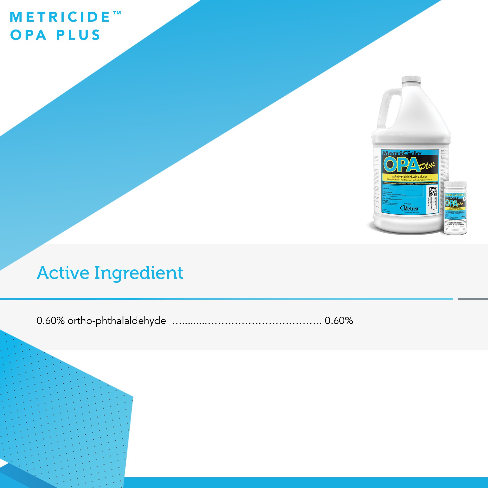 MetriCide® OPA Plus OPA High-Level Disinfectant,1 gal Jug - Image 4