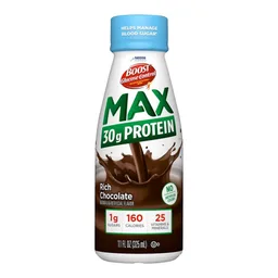 Boost® Glucose Control Max Chocolate Balanced Nutritional Drink, 11-ounce Bottle