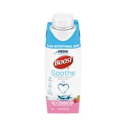 Boost® Soothe Strawberry Kiwi Clear Nutritional Drink, 8-ounce Carton
