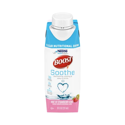 Boost® Soothe Strawberry Kiwi Clear Nutritional Drink, 8-ounce Carton