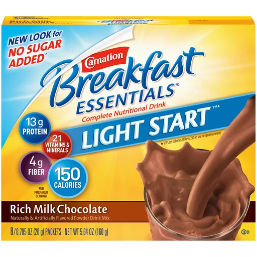Carnation Breakfast Essentials® Light Start Chocolate Nutritional Drink Mix