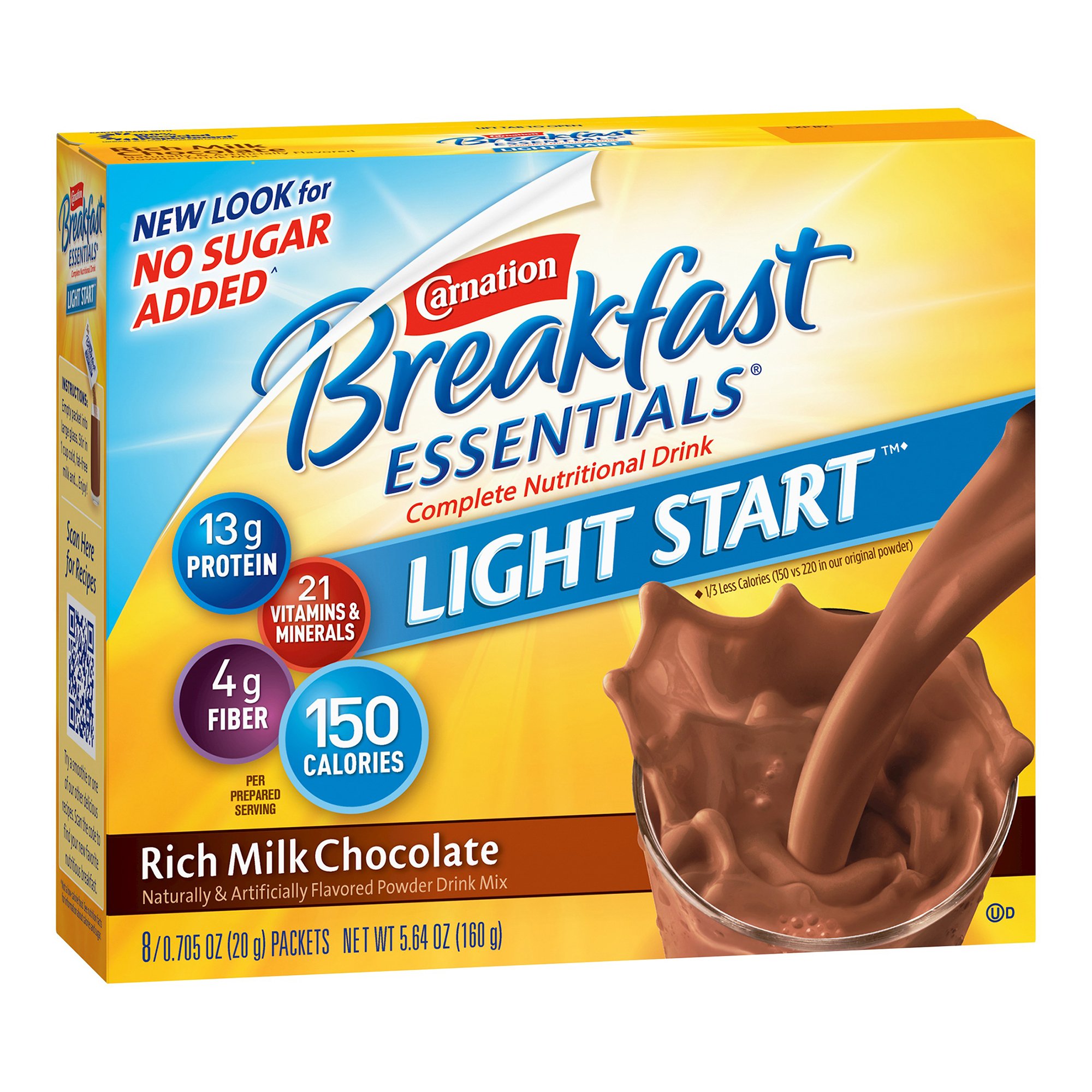 Carnation Breakfast Essentials® Light Start™ Chocolate Nutritional Drink - Image 2